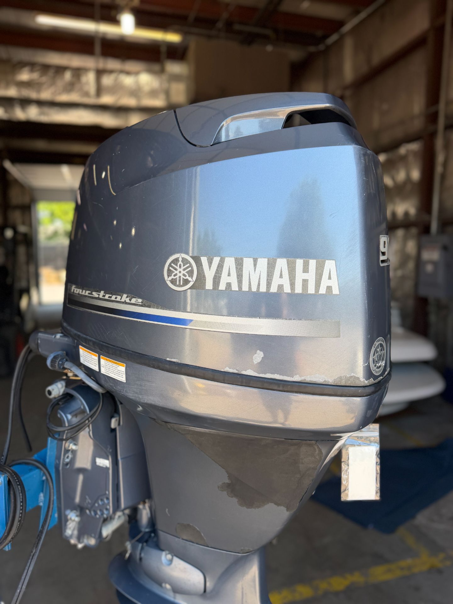 2015 Yamaha F90 90HP F90XA 4 Stroke Outboard Engine 25" - 218 Hours