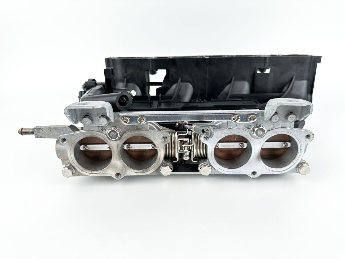 2012 Yamaha 150 HP 4 Stroke Outboard Intake Manifold & Throttle Body 63P-13751-01-00 OEM