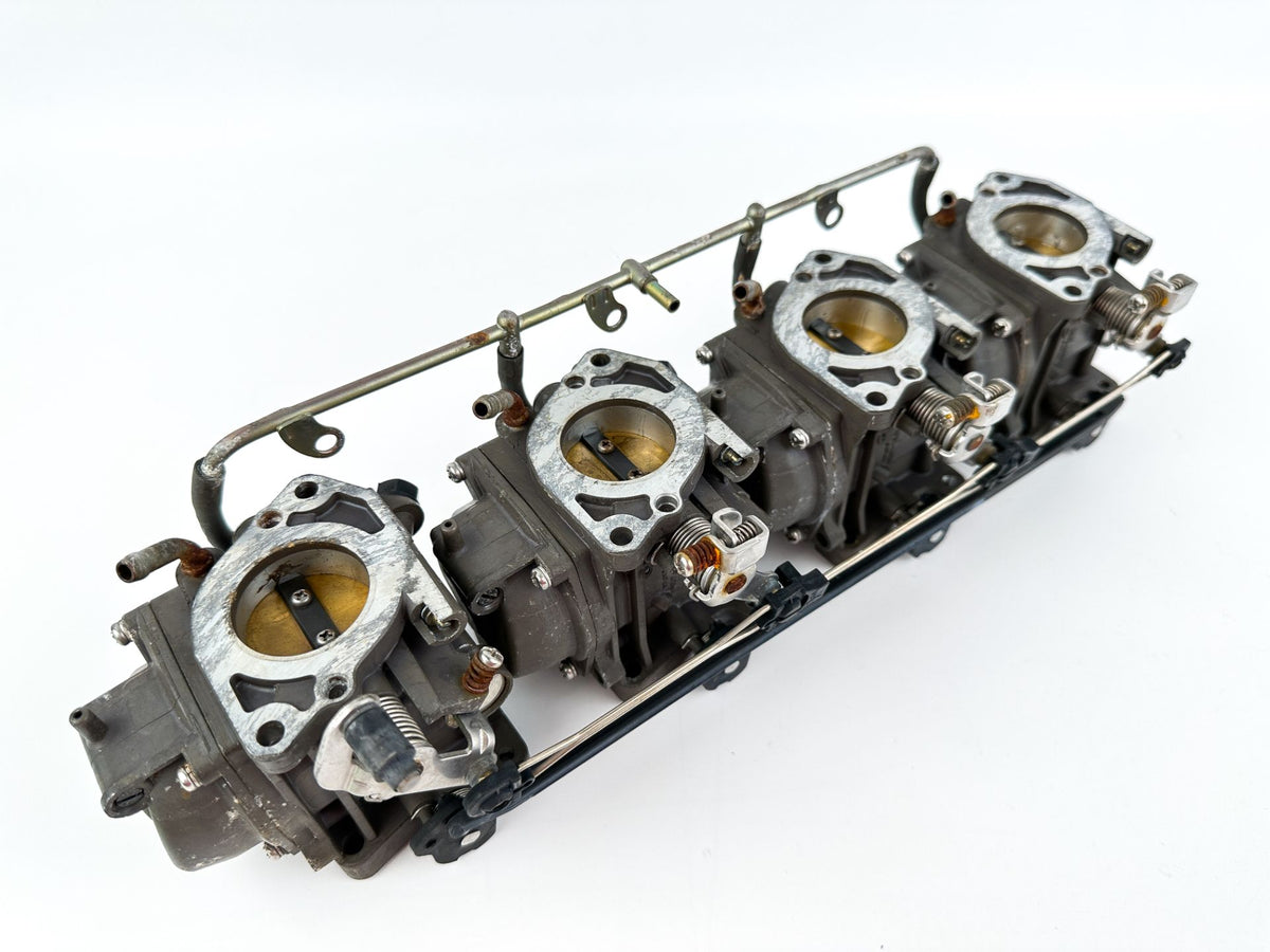 2005 Honda 75 HP 4 Stroke Outboard Carburetor Set 16100-ZW0-L43ZA OEM