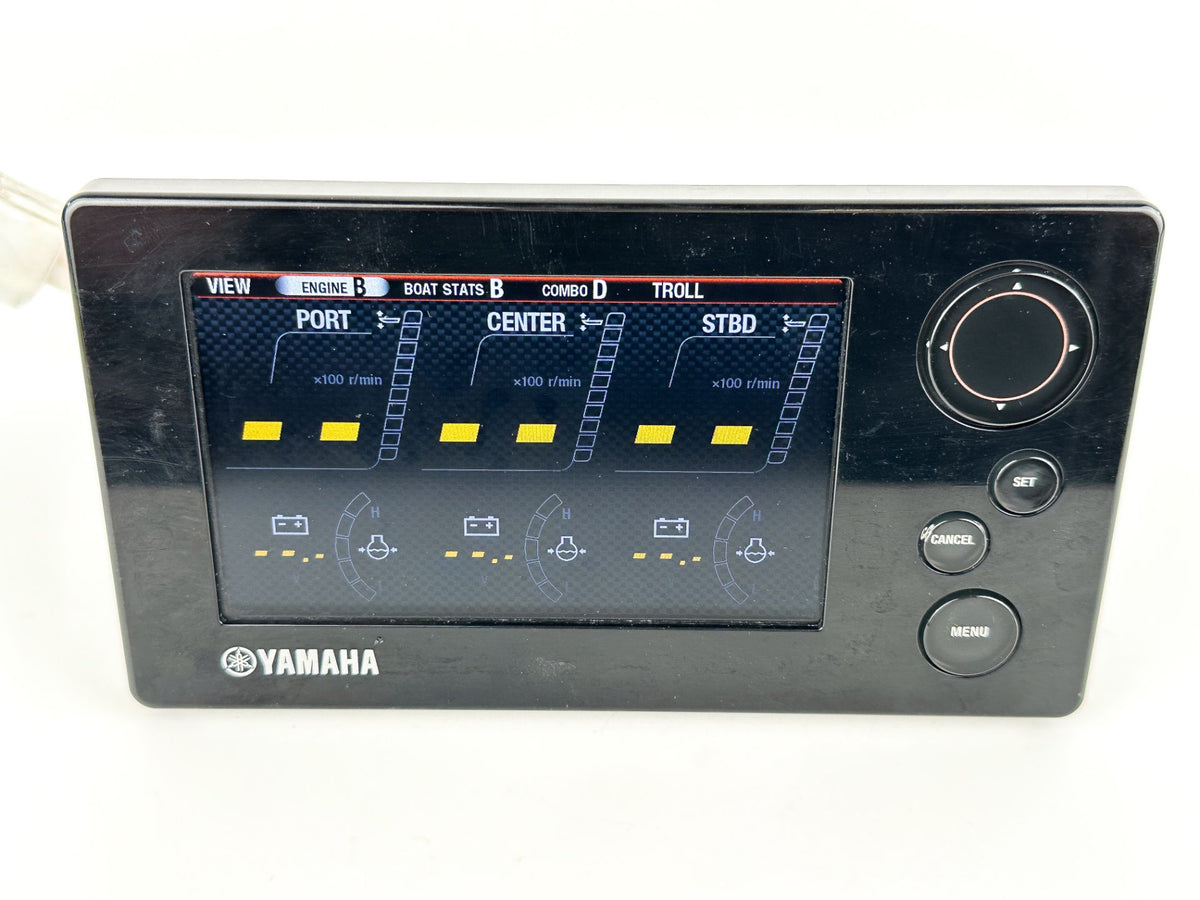 Yamaha Outboard Digital Display Gauge 6Y9-83710-13 Tested