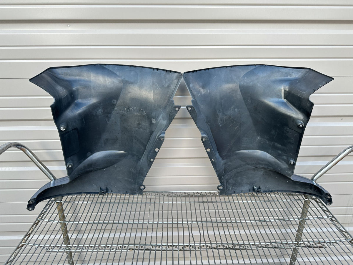 2012 Yamaha 350 HP 4 Stroke Outboard Lower Apron Cover Set 6AW-42741-00-8D OEM