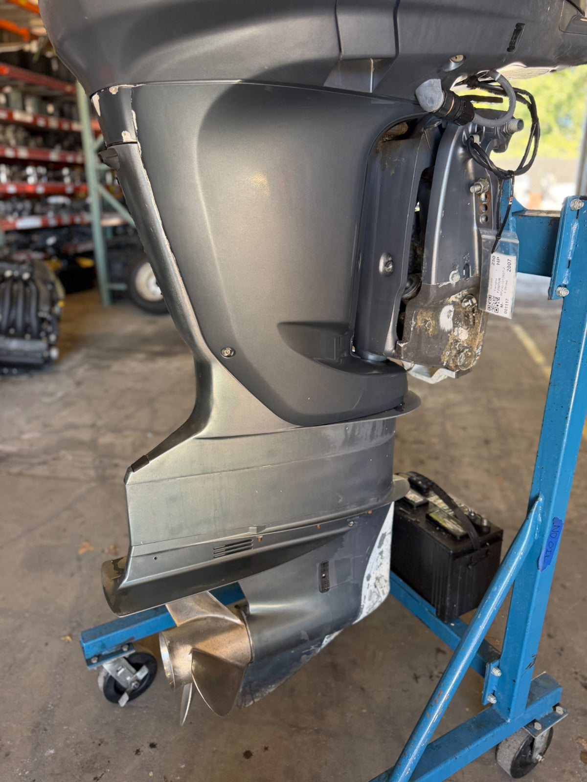 2007 Yamaha 250HP 4 Stroke Outboard Engine 30" 195 Hours Serviced