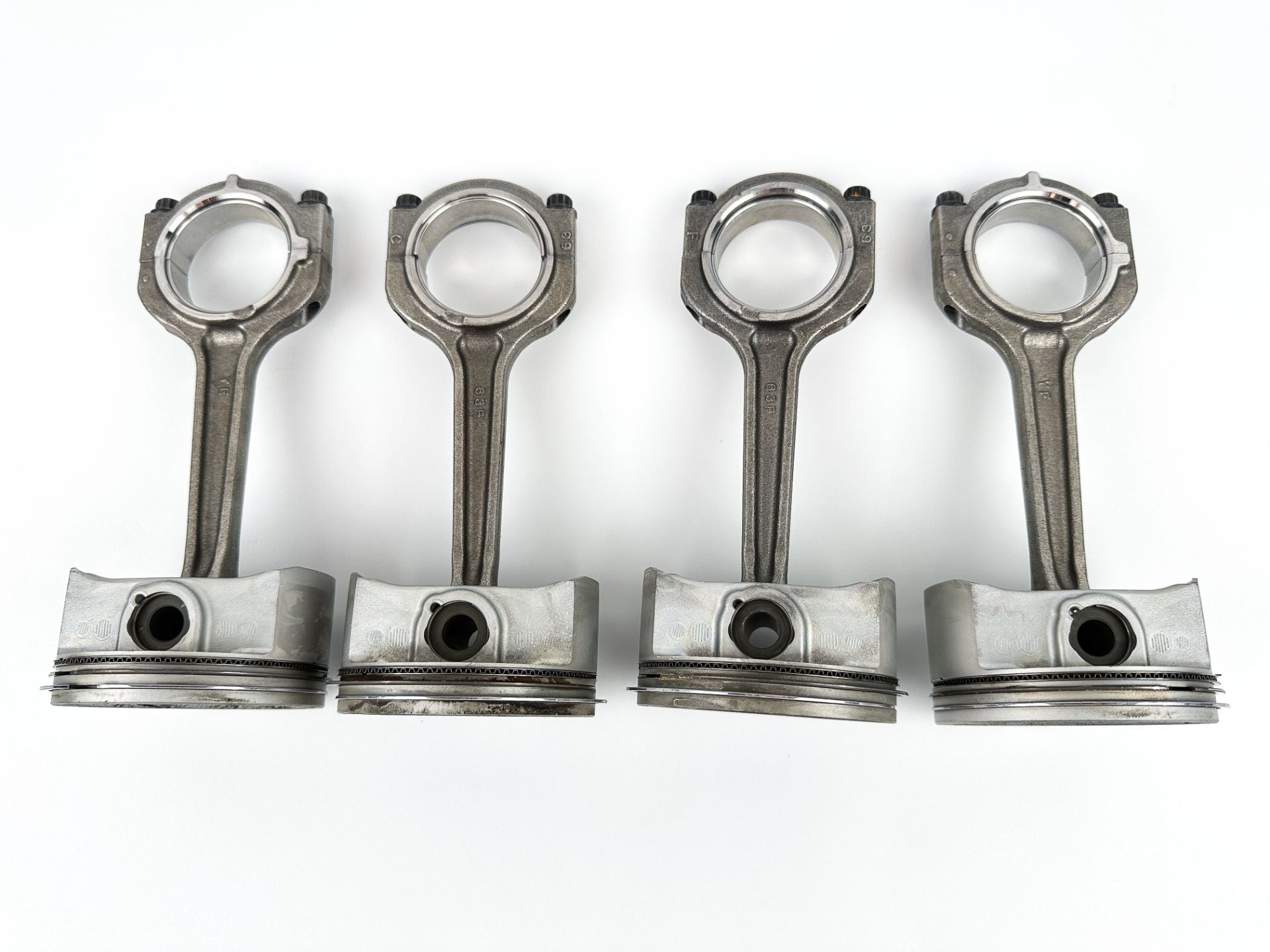 2016 Yamaha 150 HP 4 Stroke Outboard Piston & Connecting Rod Set 63P-W1165-10-00 OEM