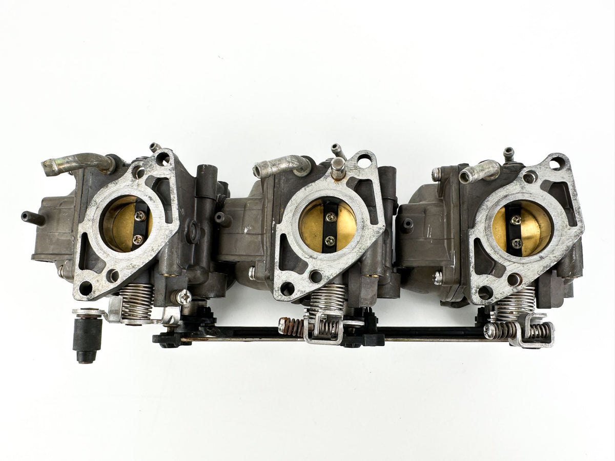 16100-ZW3-D23ZA Honda 97-03 4 Stroke Outboard Carburetor Set 1 2 3 40HP