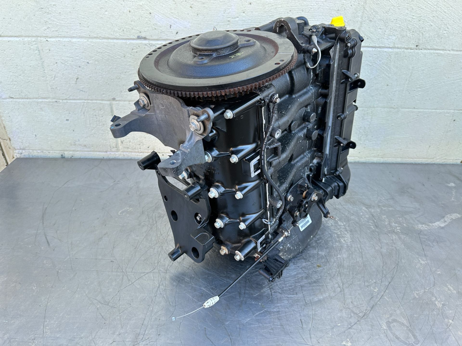 2014 Mercury 115HP 4 Stroke Outboard Powerhead 897148A08 Tested