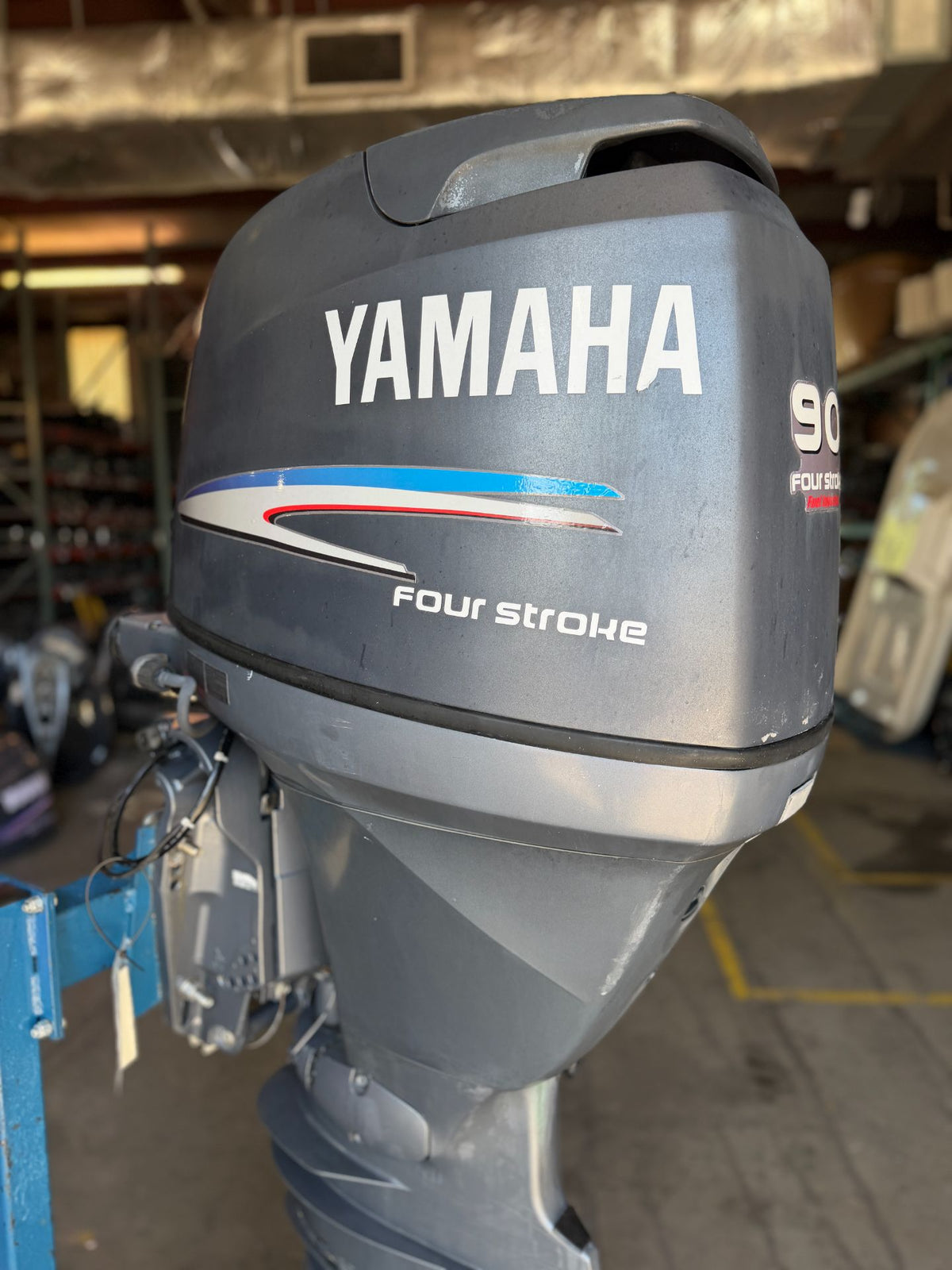 2007 Yamaha F90 90HP 4 Stroke Outboard Engine 25" Shaft 314 Hours