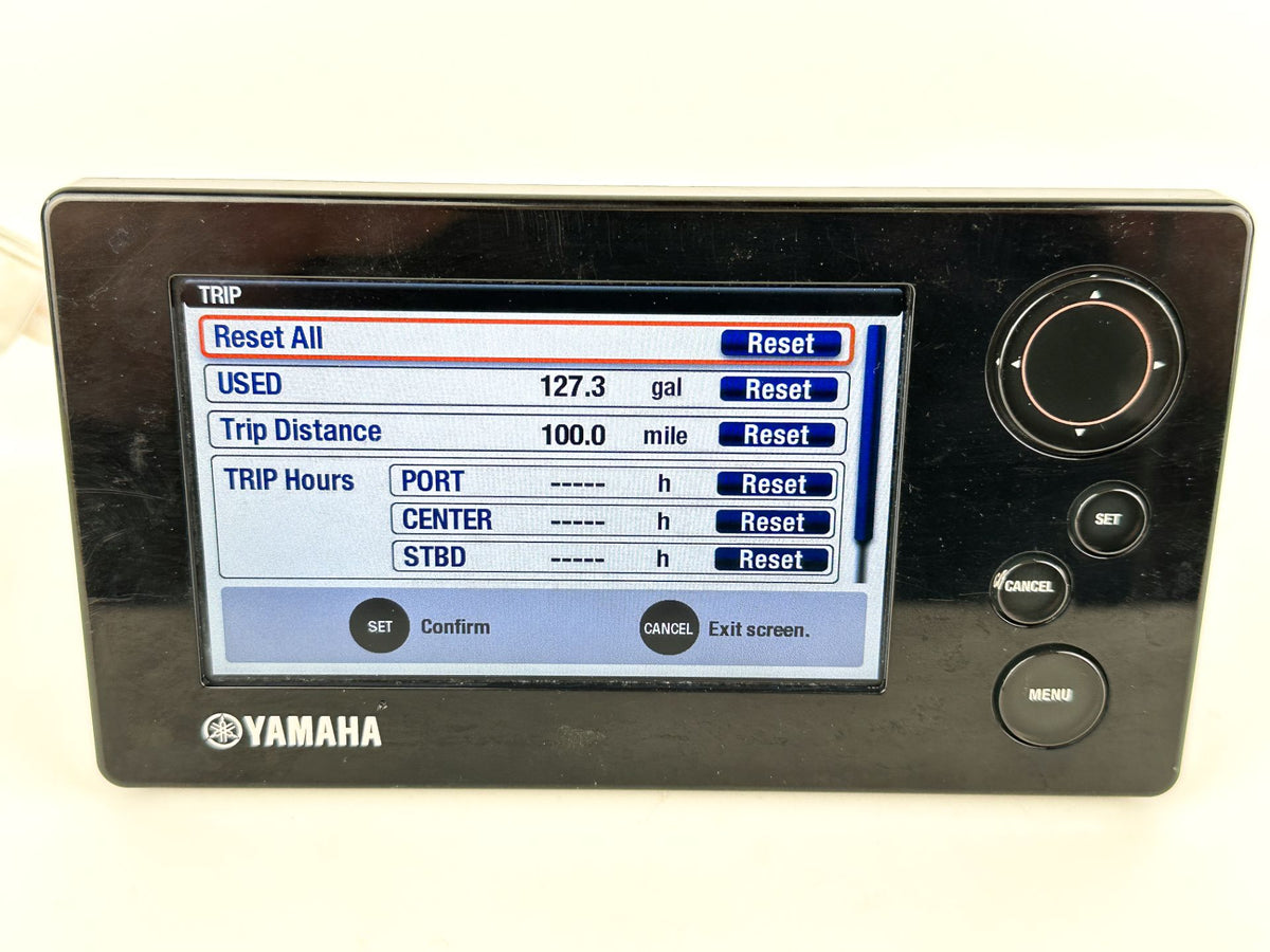 Yamaha Outboard Digital Display Gauge 6Y9-83710-13 Tested