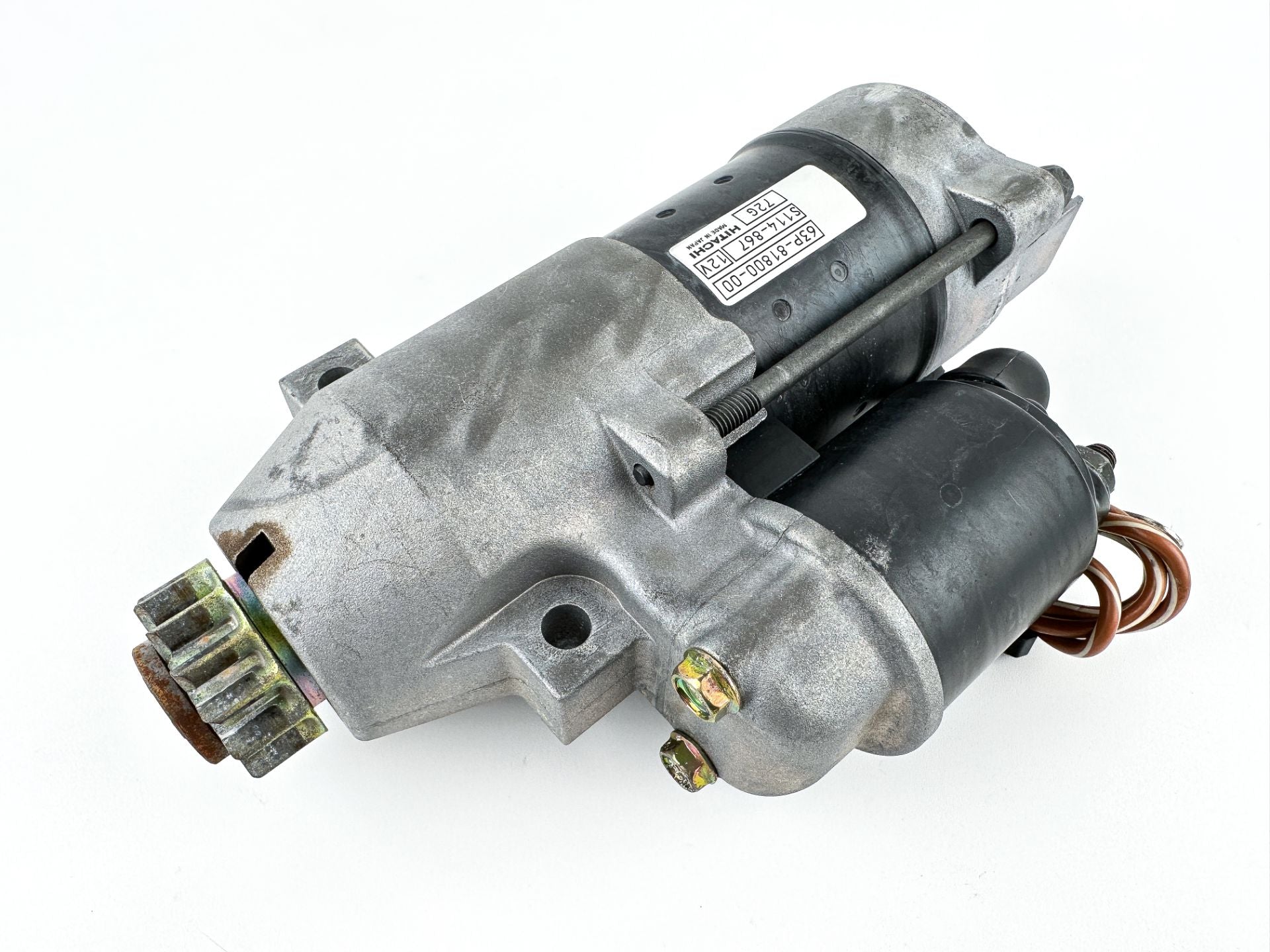 2007 Yamaha 250 HP 4 Stroke Outboard Starter Motor 63P-81800-00-00 OEM