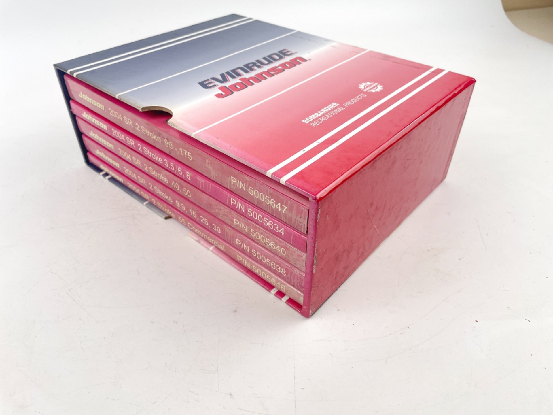 JOHNSON/EVINRUDE 5005634, 5005638, 5005640, 5005646, 5005647, 5005466 MANUAL SET