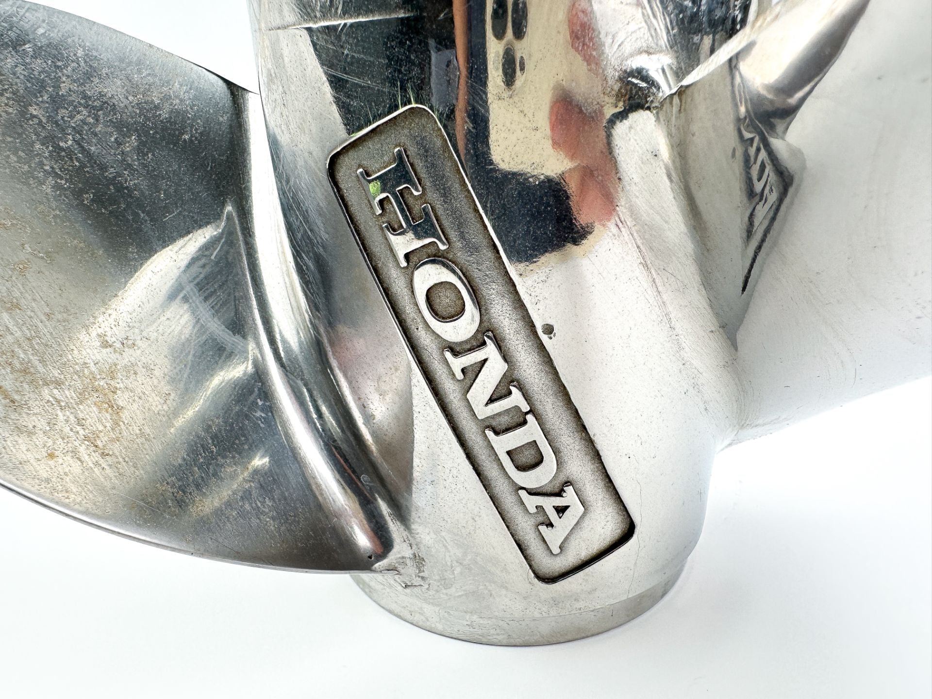 Honda Stainless Steel 3 Blade 14 1/4 x 19 LH Prop 58233-ZY3-B19H