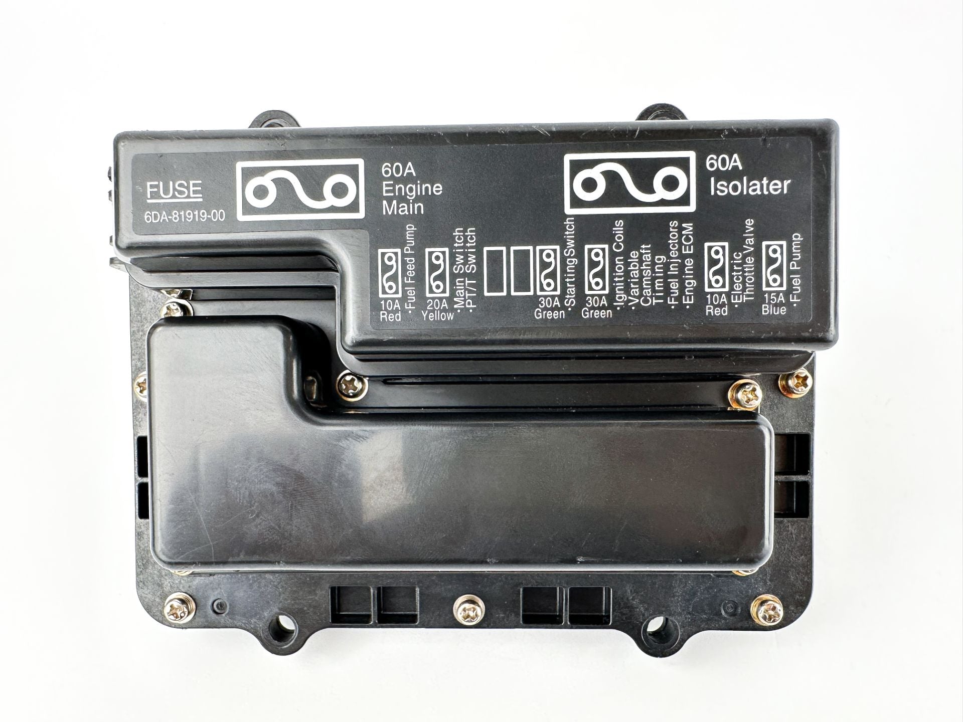 2014 Yamaha 200 HP 4 Stroke Outboard Fuse Box 6DA-82170-00-00 OEM