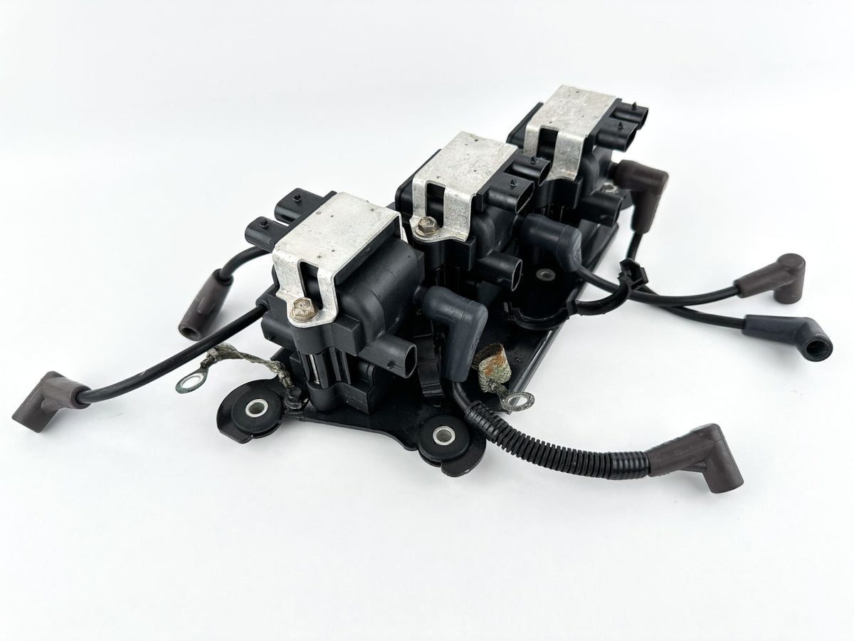 2005 Mercury 150 HP 2 Stroke Outboard Ignition Coil Set W/ Plate 856991A1 OEM