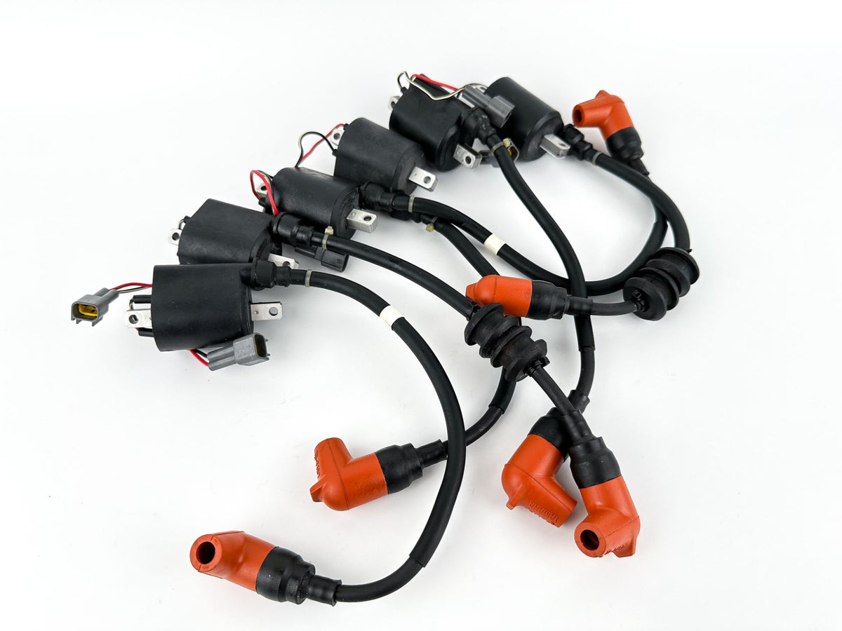 2002-2003 Yamaha 200 HP 2 Stroke Outboard Ignition Coil Set 68F-82310-11-00