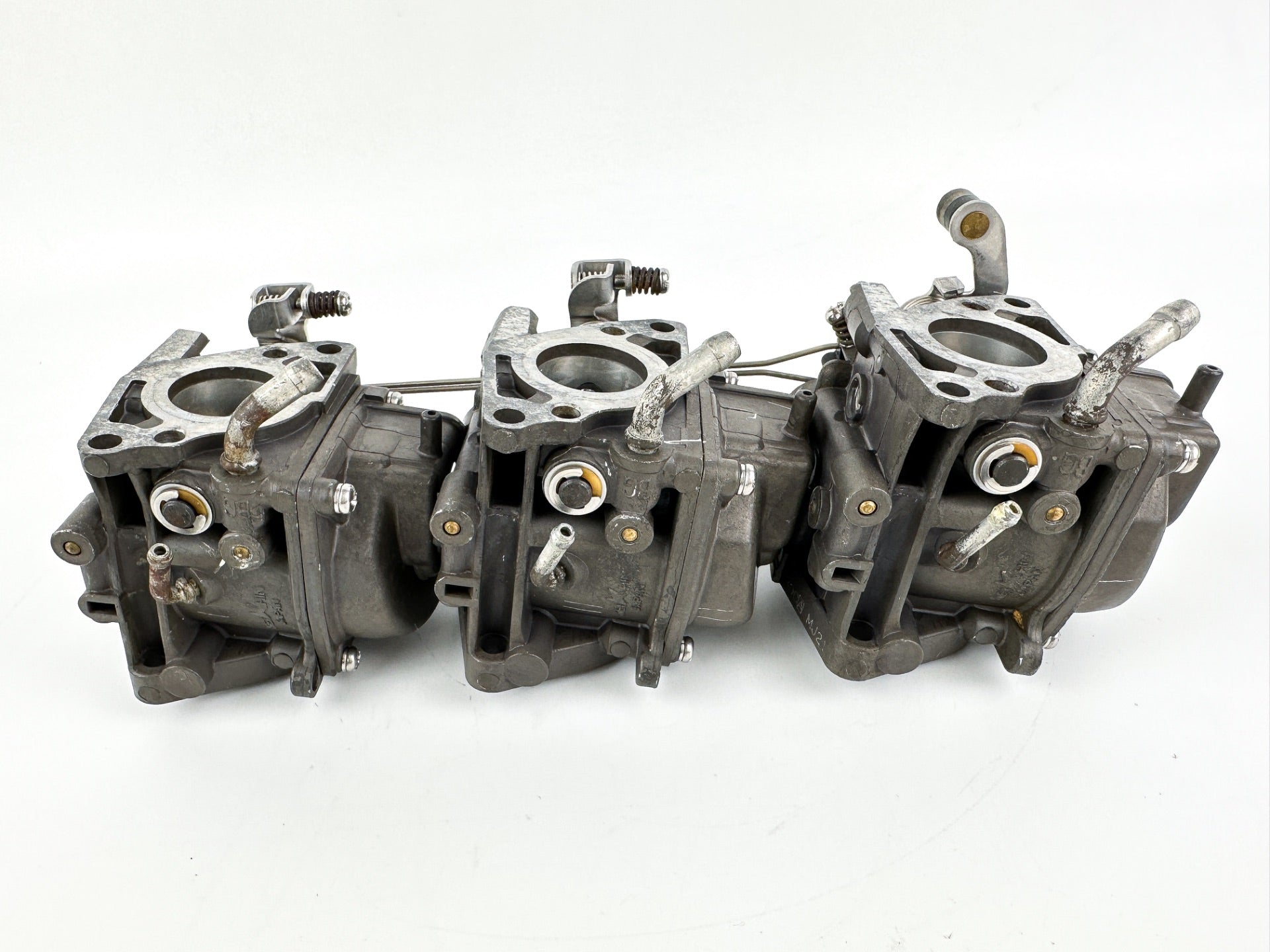 16100-ZW3-D23ZA Honda 97-03 4 Stroke Outboard Carburetor Set 1 2 3 40HP