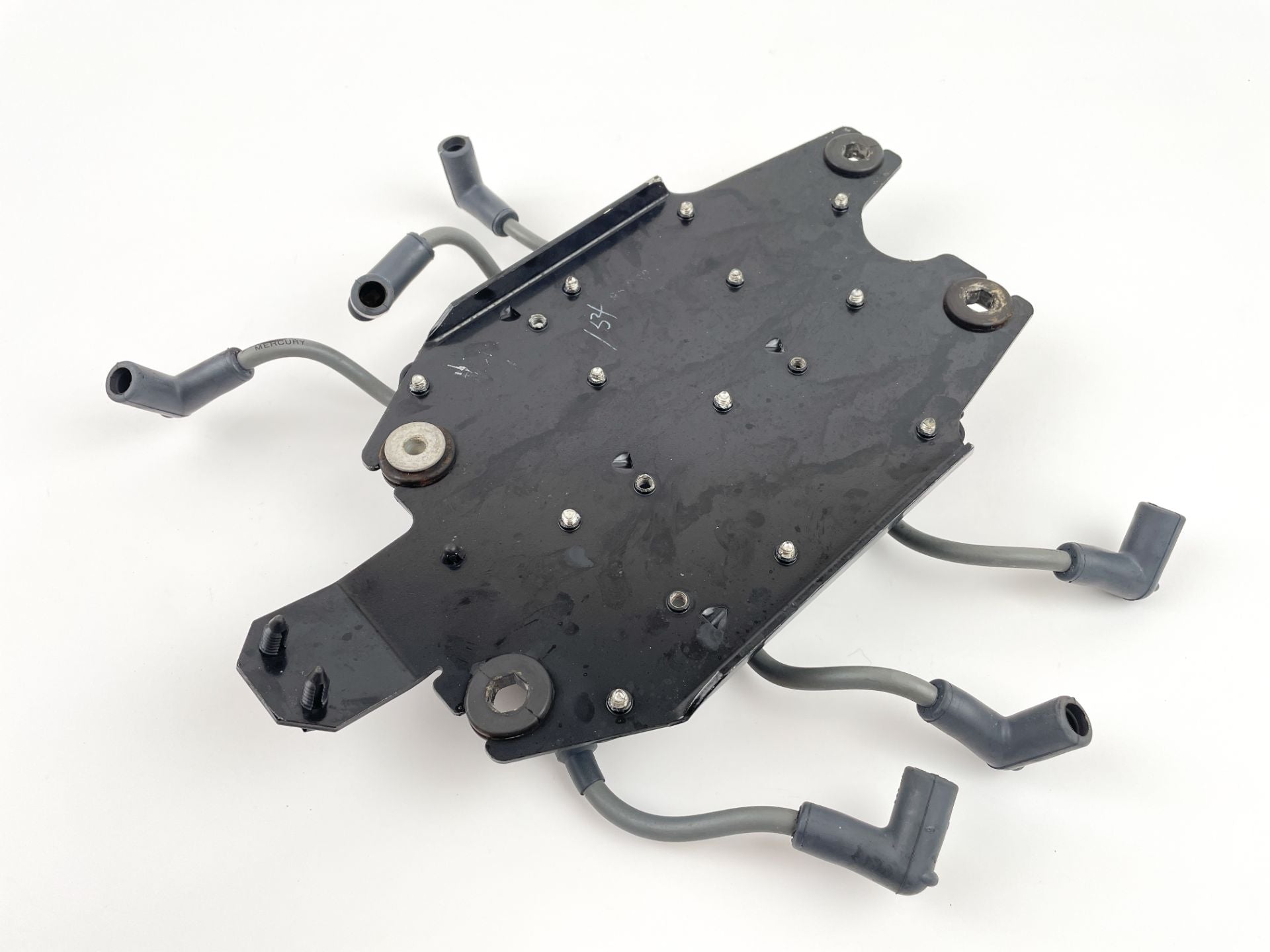 2003 Mercury 200 HP 2 Stroke Outboard Ignition Coil Set W/ Plate 827509T7 OEM