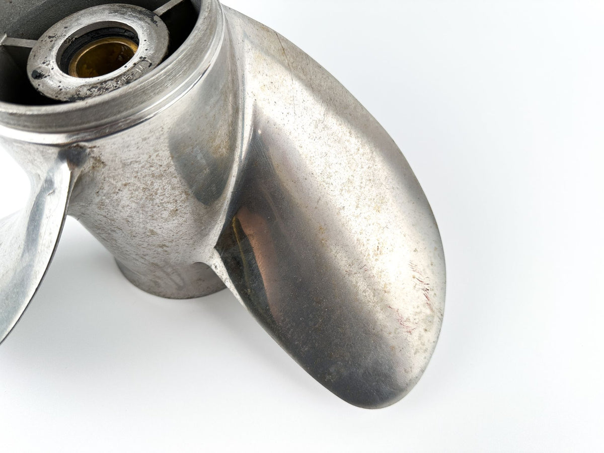 Yamaha 3 Blade Stainless Steel Propeller 13 1/4" X 15P RH Standard Rotation