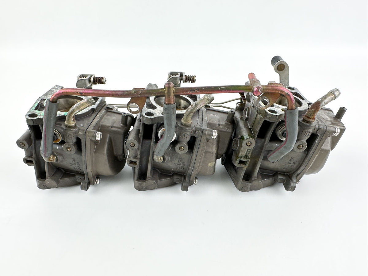 1996 Honda 50 HP 4 Stroke Outboard Carburetor Set 16101-ZW4-D23 OEM