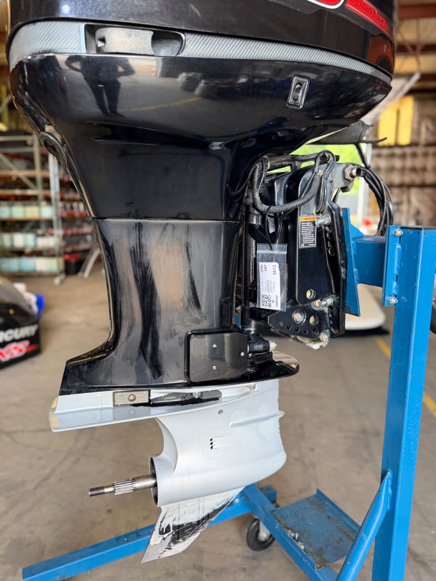 2013 Mercury 250HP Optimax Pro Xs W/ 20" Torque Master 2 - Fresh Water