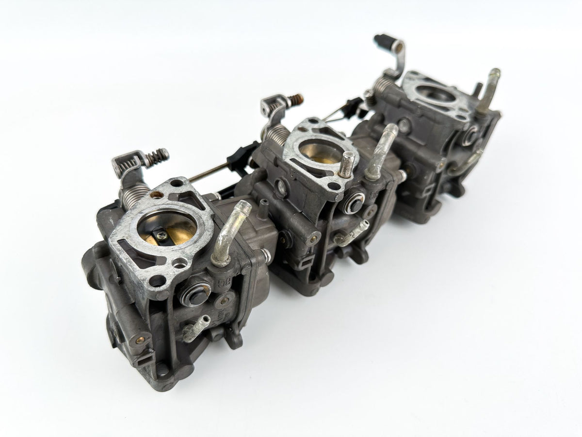 16100-ZW3-D23ZA Honda 97-03 4 Stroke Outboard Carburetor Set 1 2 3 40HP