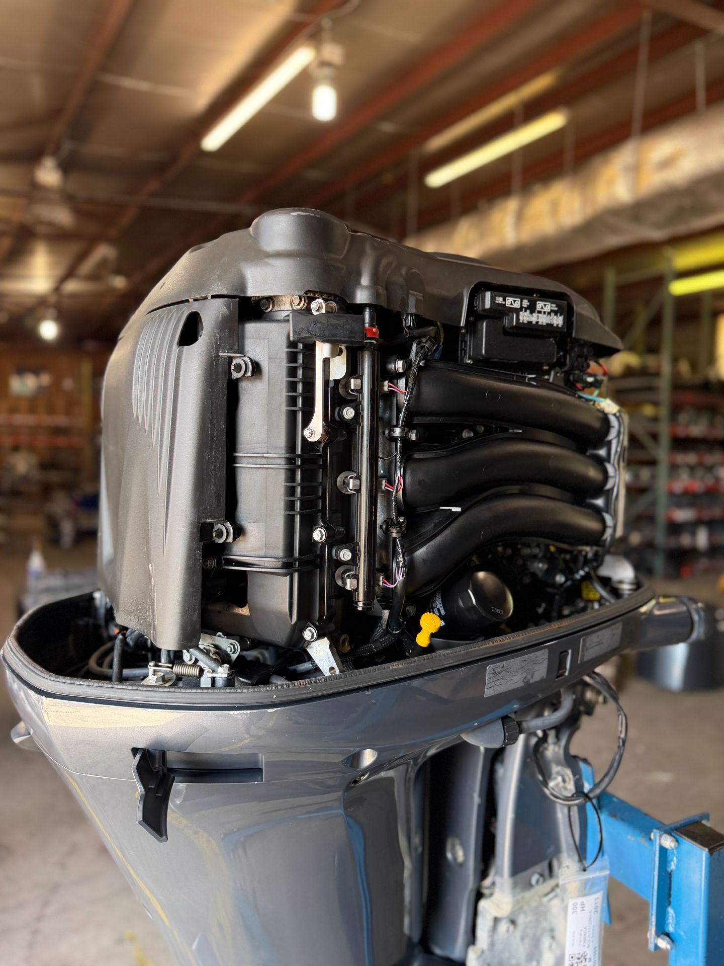2013 Twin Yamaha F300 300HP 4 Stroke Outboard Engines W/ 25" Shaft 584 Hours