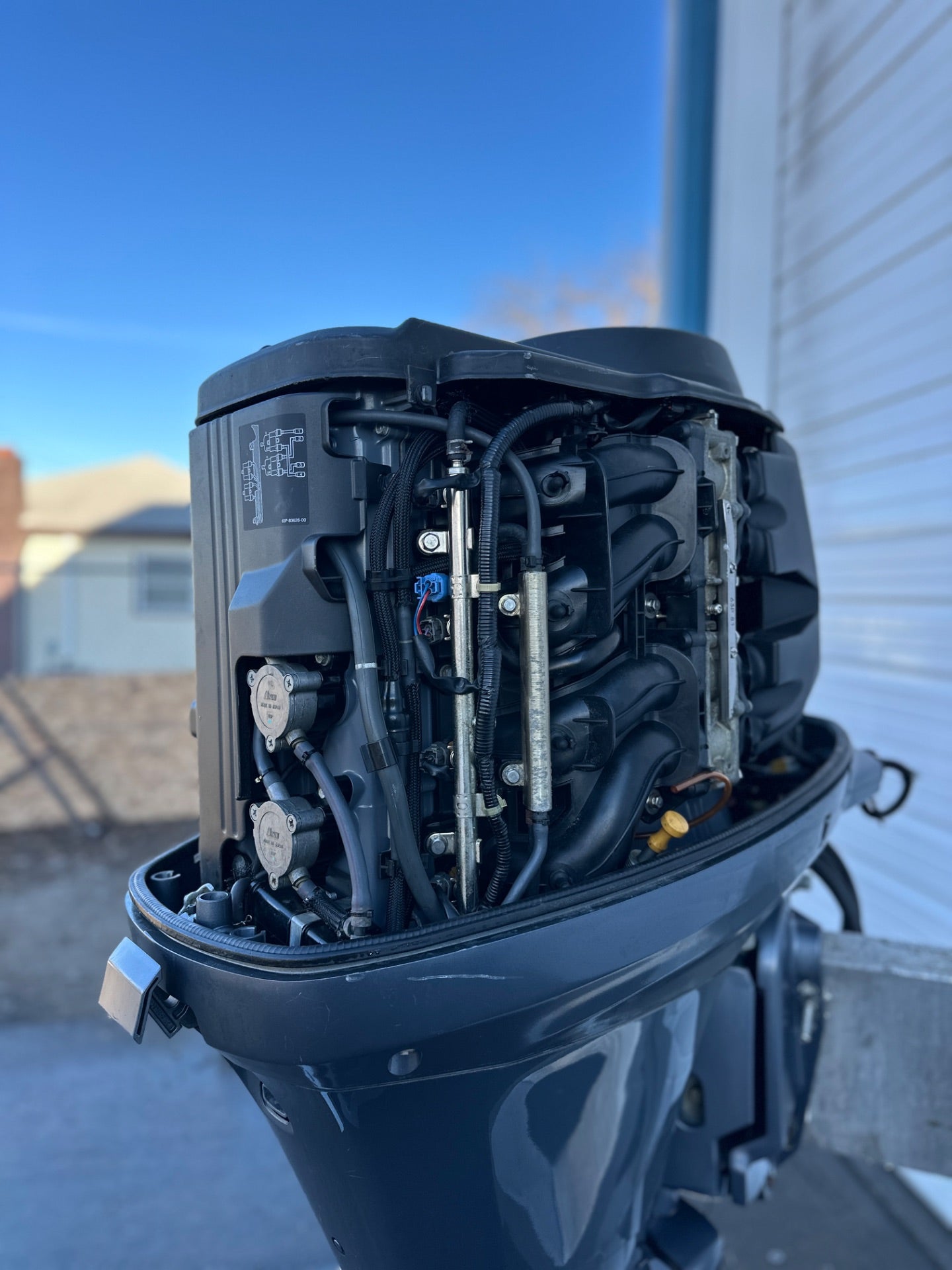 2010 Yamaha F150 150HP 4 Stroke Outboard Engine W/ 25" Shaft 987 Hours