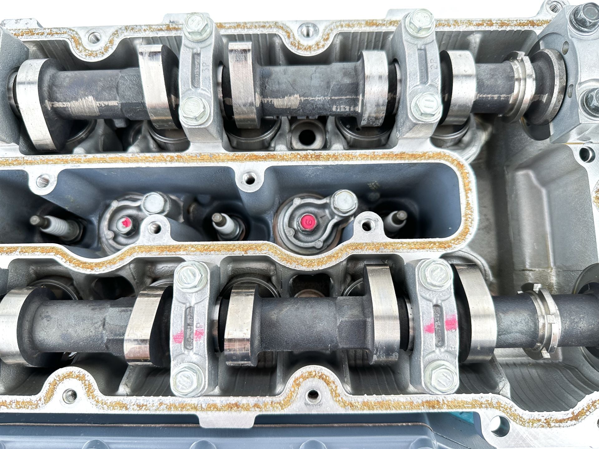 2007 Yamaha 250 HP 4 Stroke Outboard Port Cylinder Head 6P2-W009C-02-1S OEM