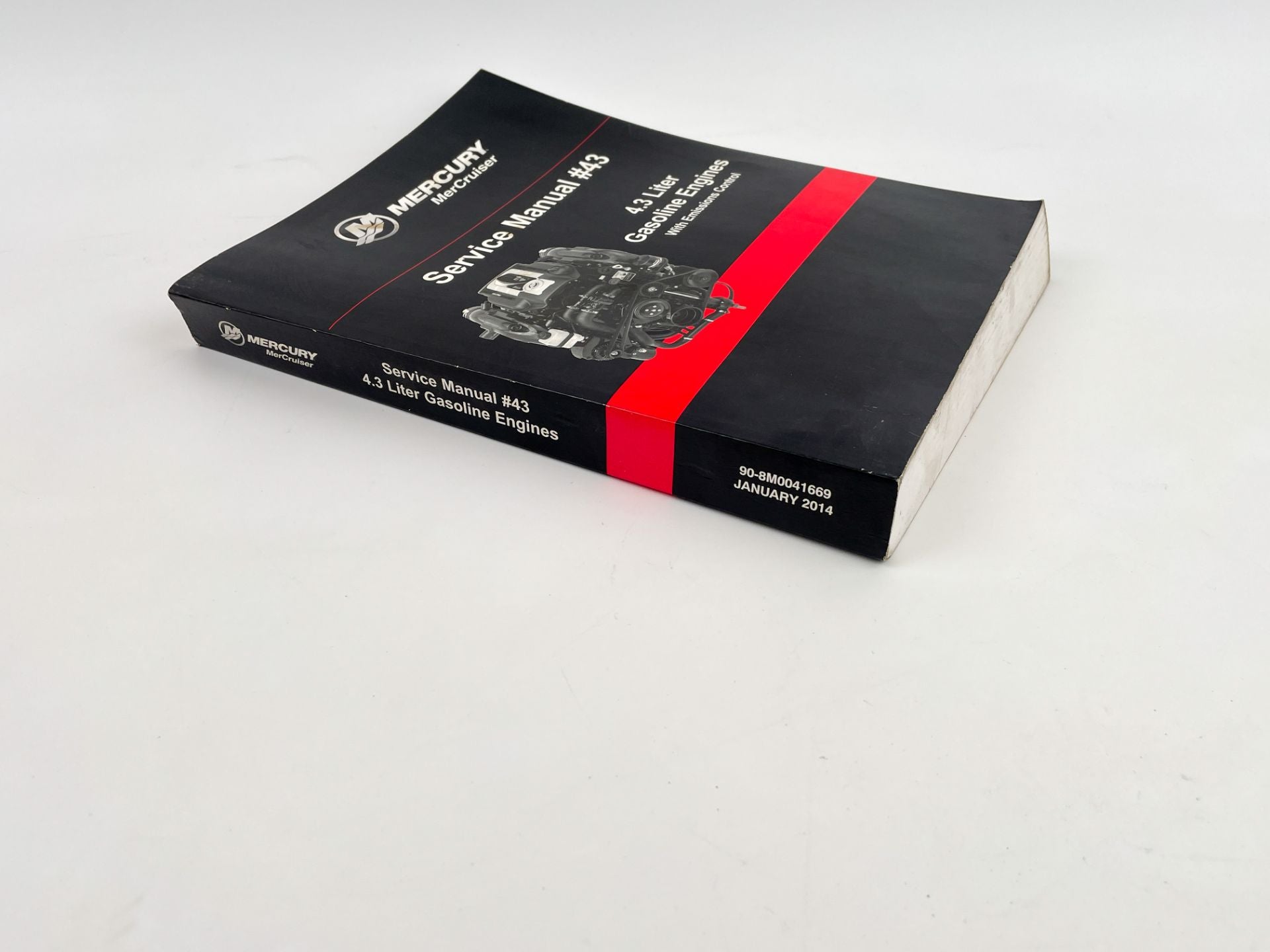 2014 Mercury MerCruiser #43 4.3Liter Gasoline Engine Service Manual 90-8M0041669