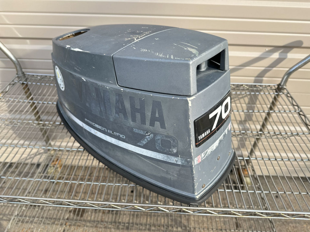 2000-2008 Yamaha 70HP 2 Stroke Outboard Top Cover Cowling Hood