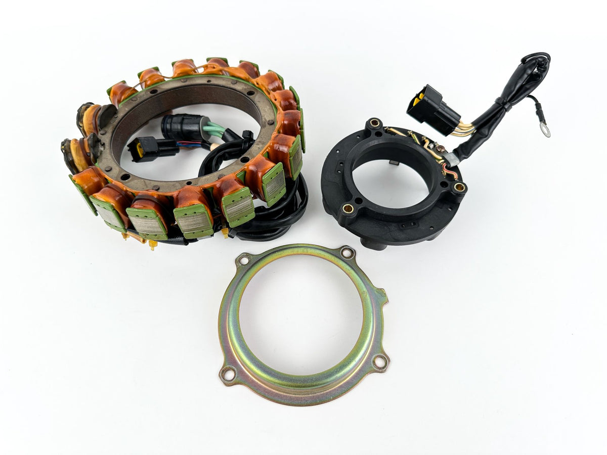 2005 Yamaha 200 HP 2 Stroke Outboard Stator W/ Pulser Coil 65L-85510-00-00 OEM