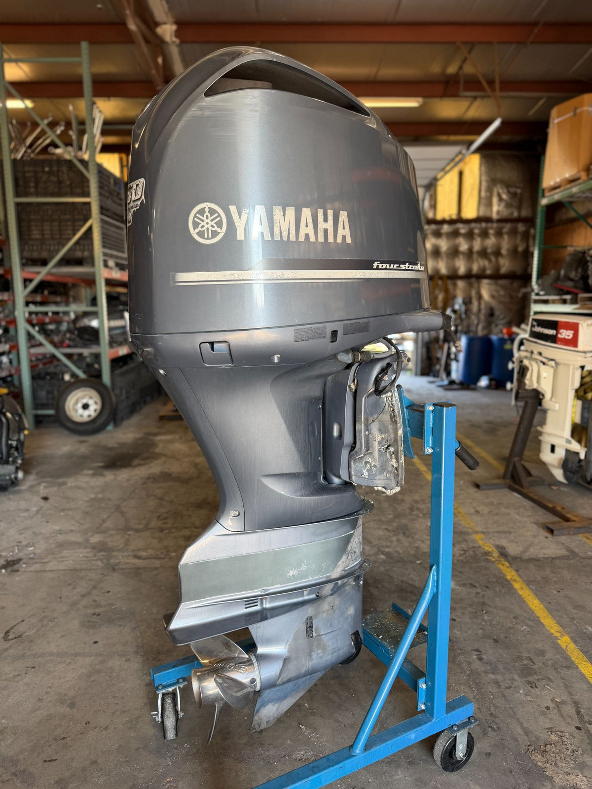 2012 Yamaha F350 350HP 4 Stroke Outboard Engine 30" Shaft W/ Controls