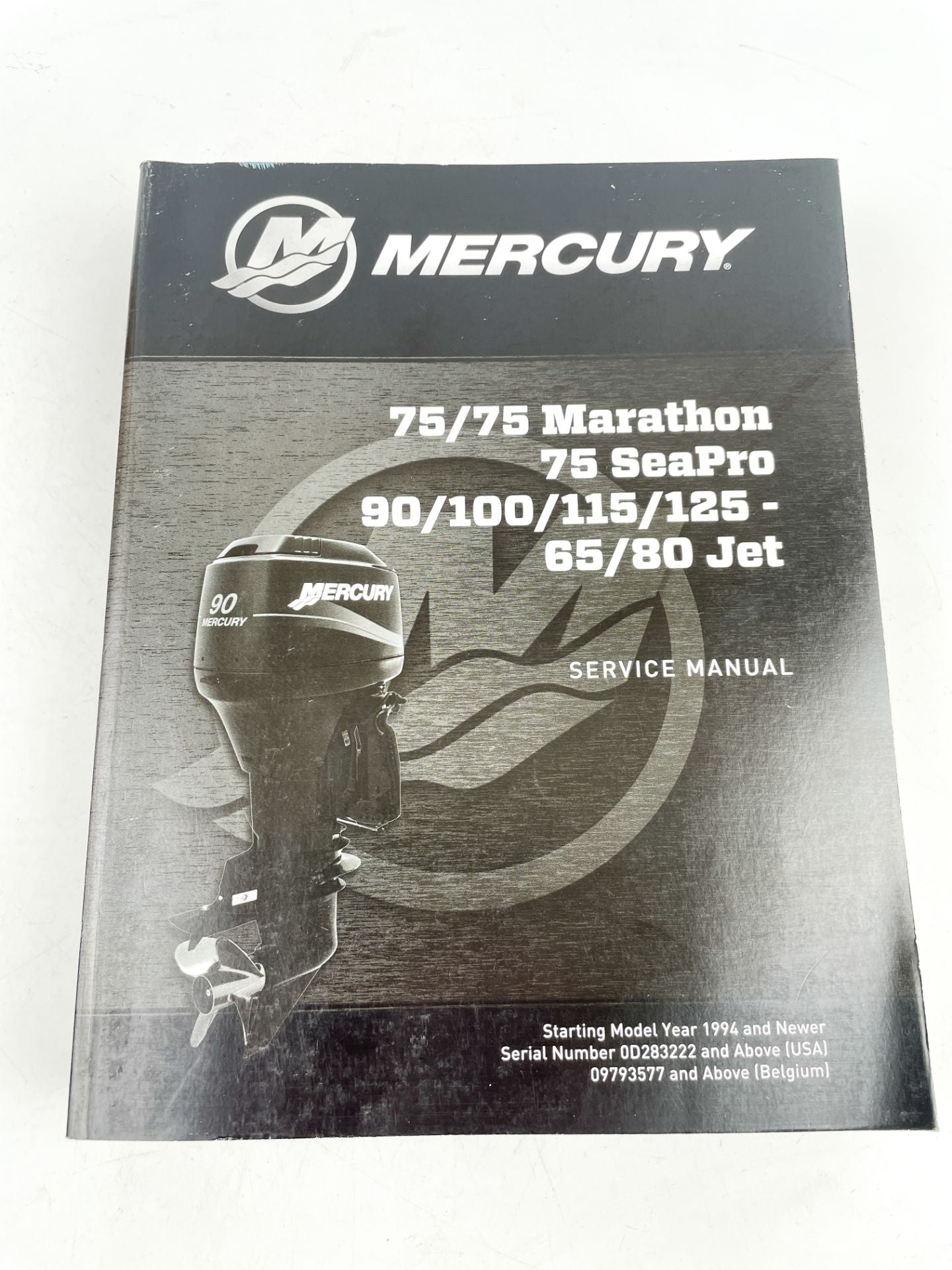 2017 Mercury 75 SeaPro Marathon 90-125 HP Outboard Service Manual 90-8M0127990