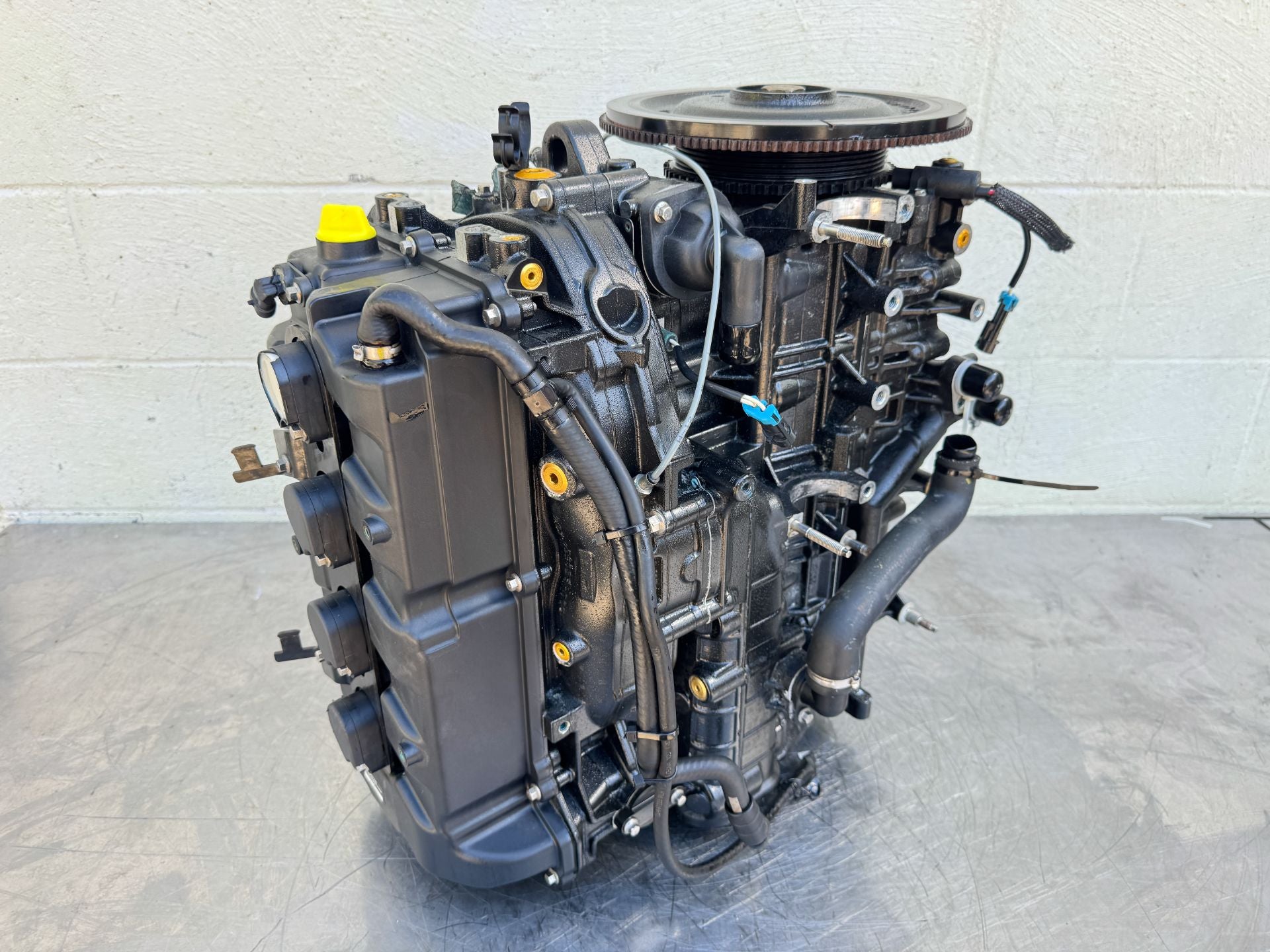 896499A07 Mercury Verado 135 150 175 200 HP L4 Powerhead Crankcase Long Block Assembly