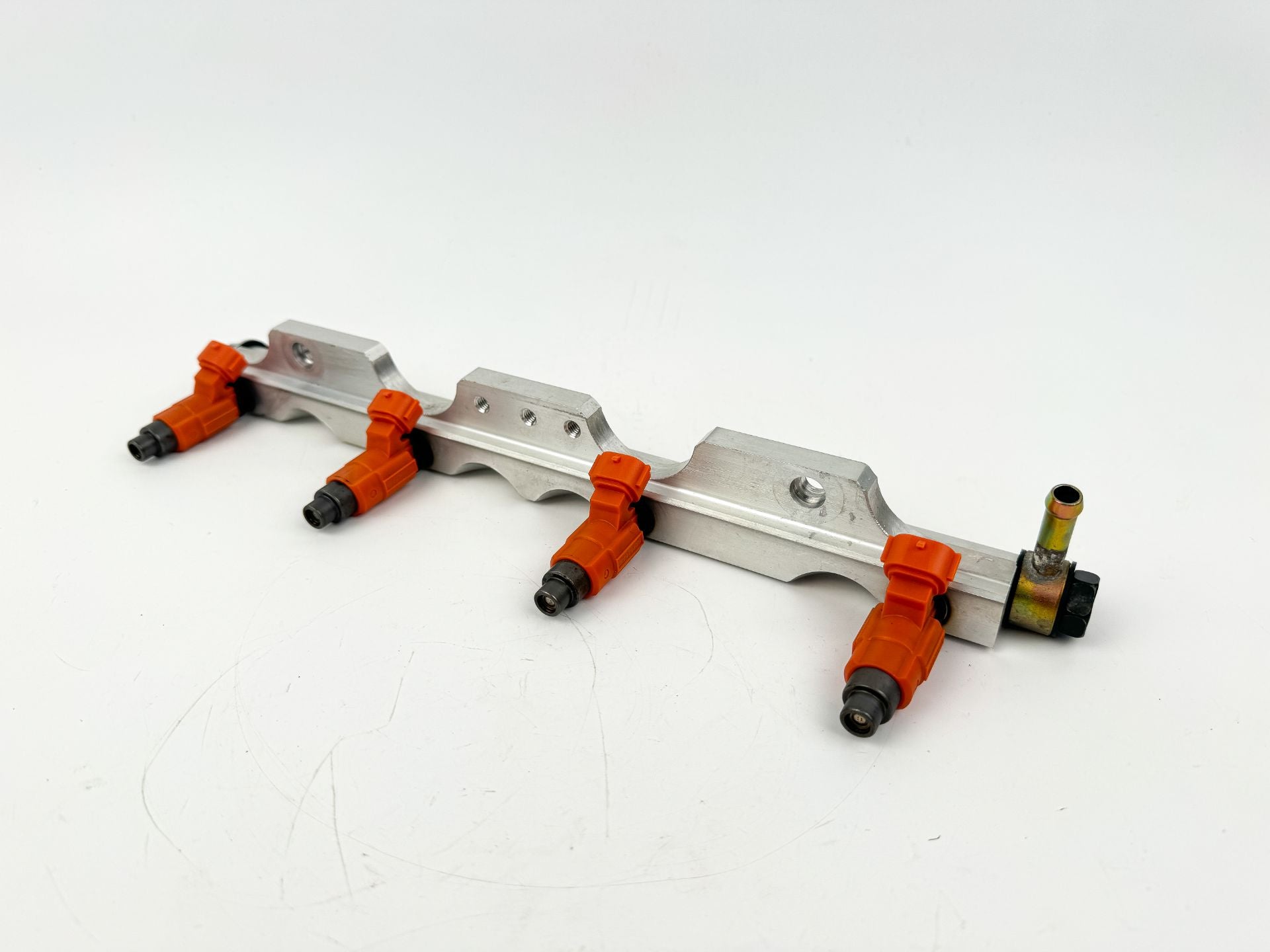 2007 Suzuki 115 HP 4 Stroke Outboard Fuel Injector Set W/ Rail 33410-90J00