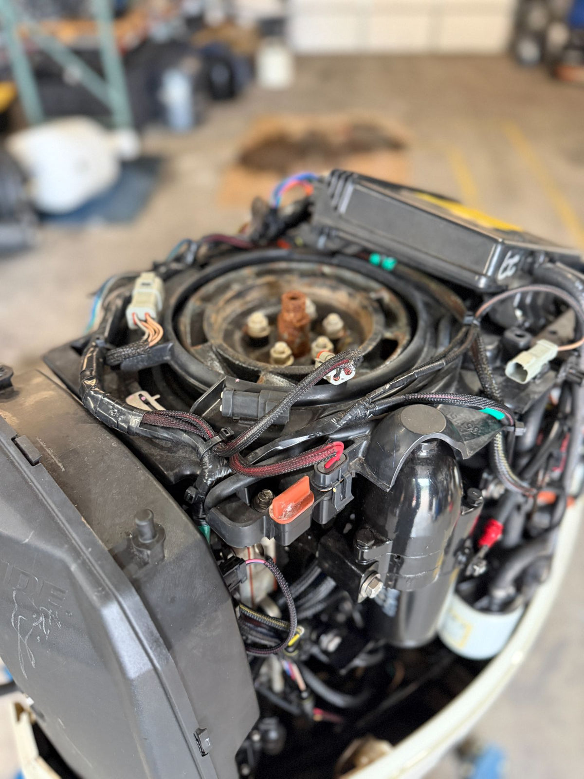 2010 Evinrude 150HP Etec 2 Stroke Outboard Engine 25" Shaft 490 Hours