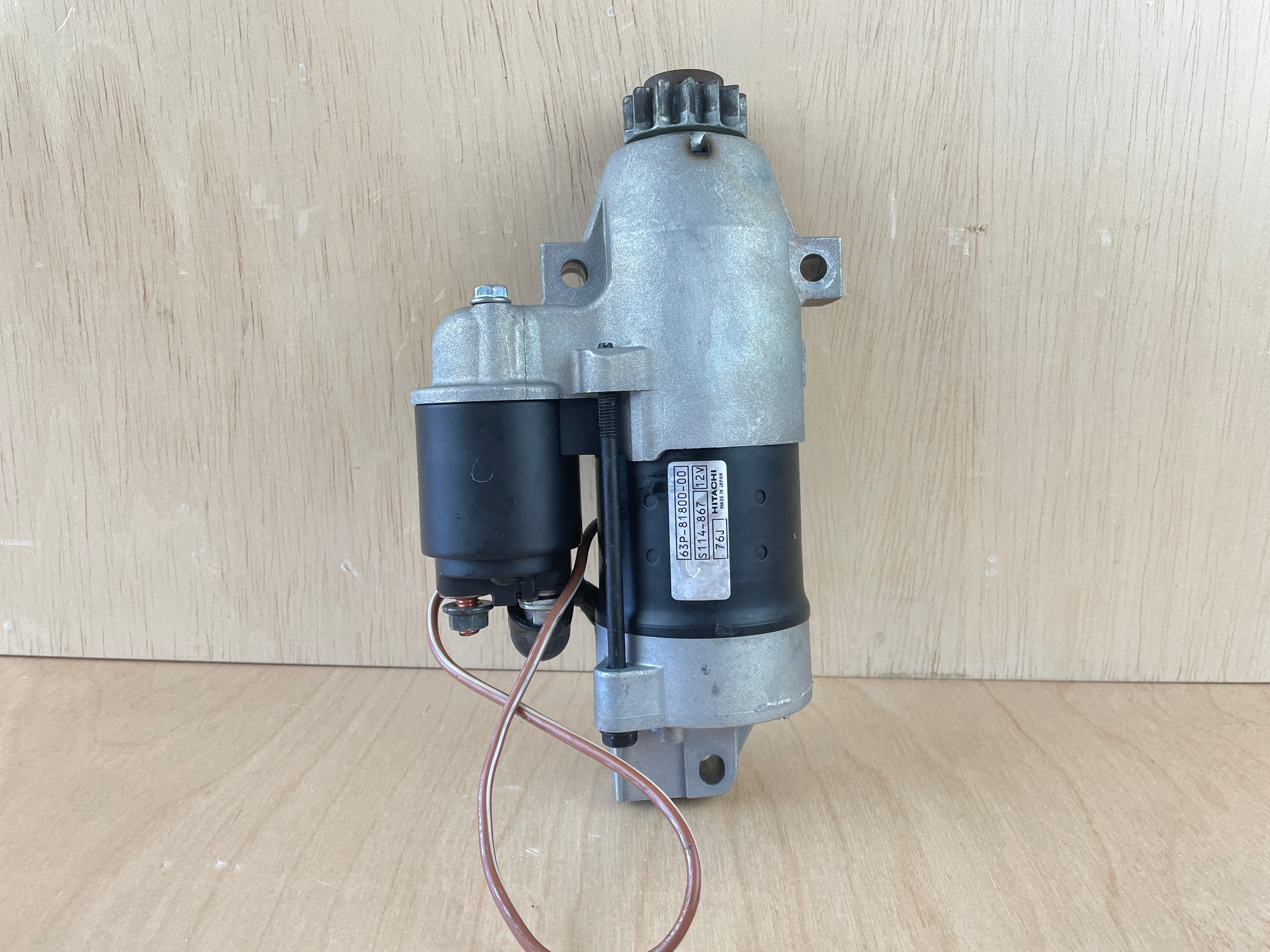 Yamaha 250HP 3.3L 4 Stroke Outboard Starter Assembly 6BR-81800-02-00