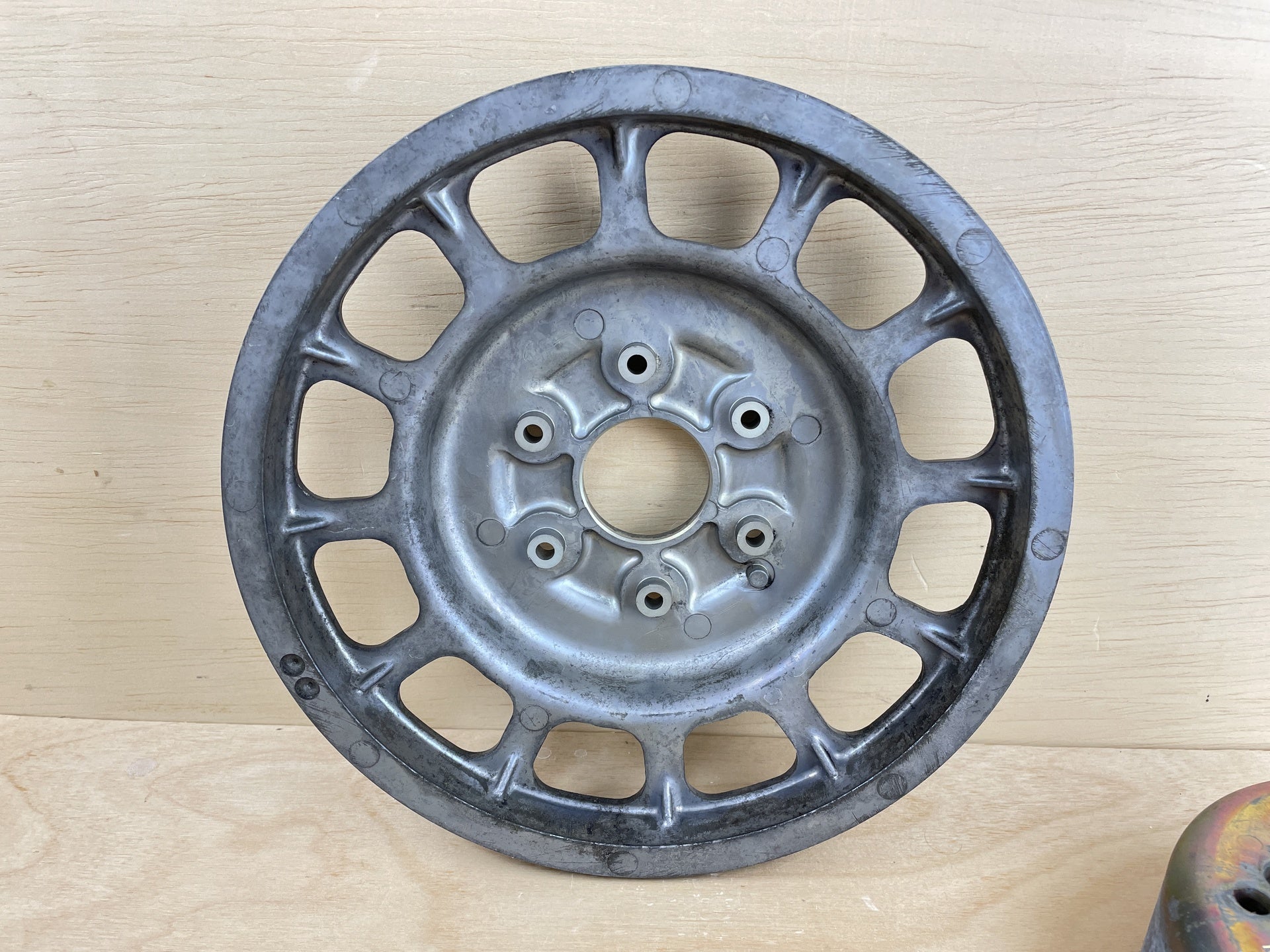 1997 Honda 90HP 4 Stroke Outboard Alternator Stator Coil Flywheel Assembly