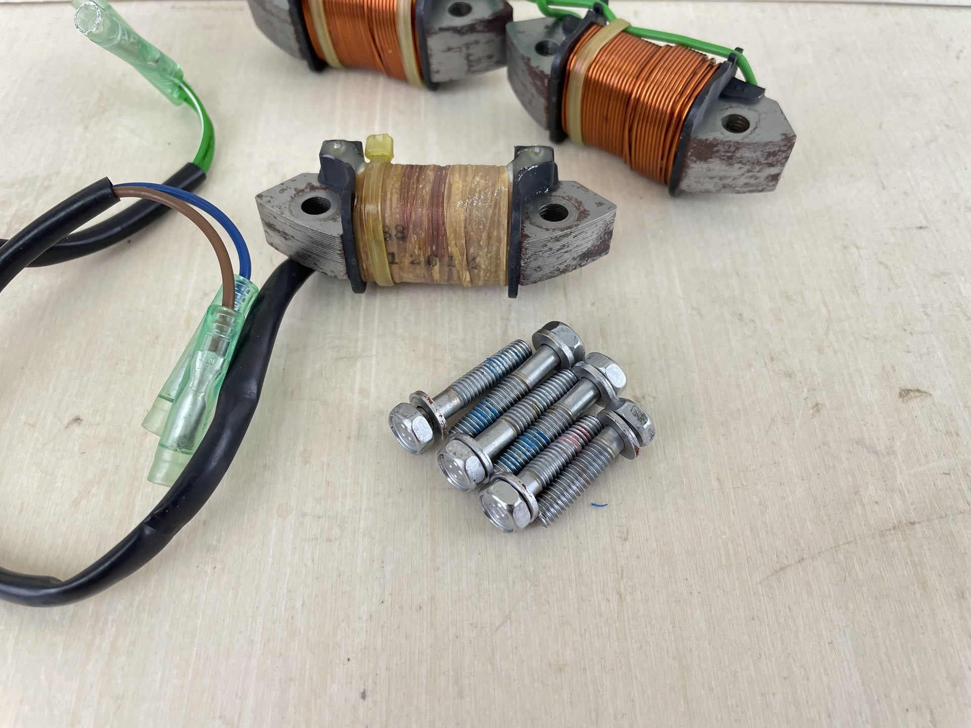 2013 Yamaha 8HP 4 Stroke Outboard Charge Pulser Lighting Coil Set