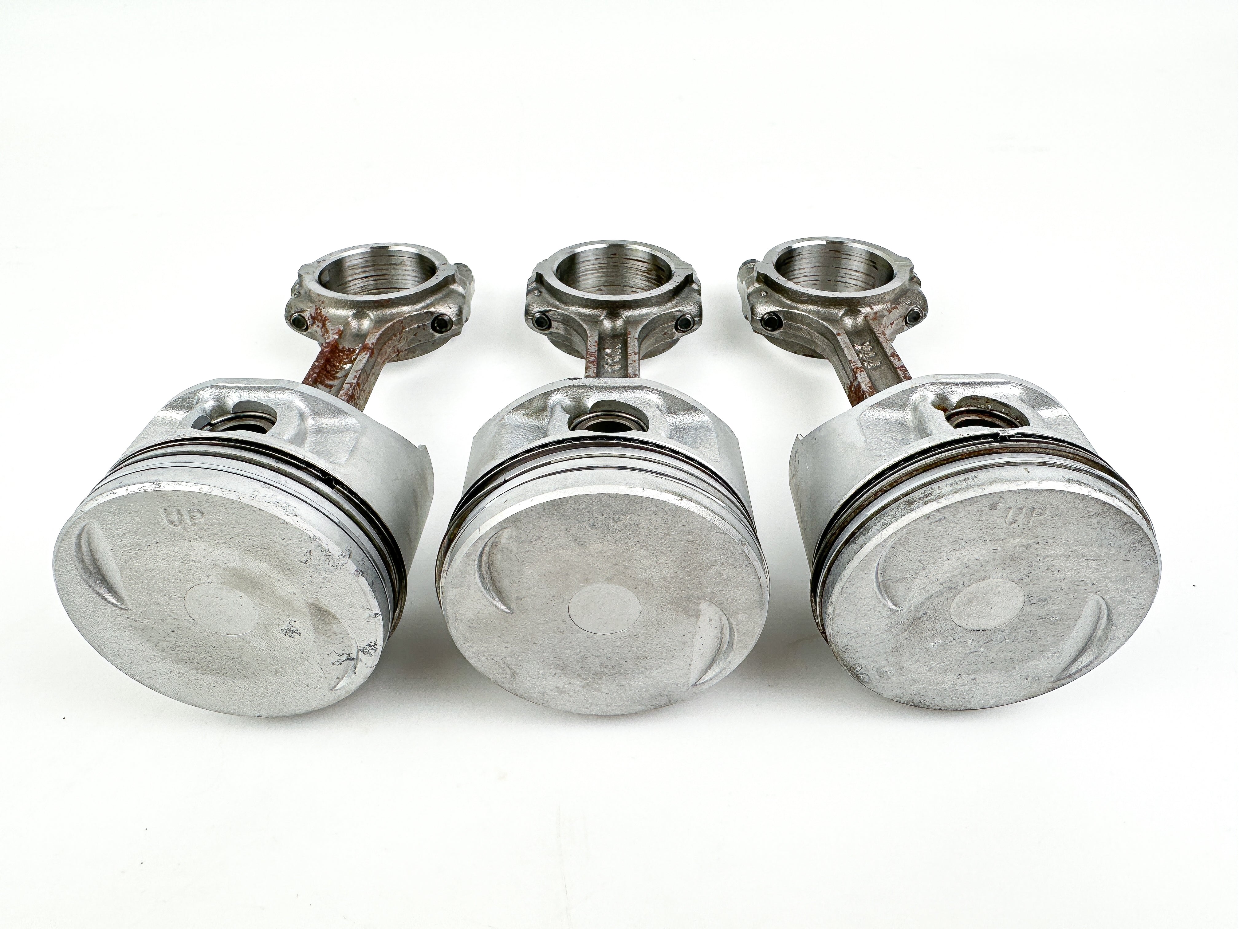 2002 Yamaha 60HP 4 Stroke Outboard Piston & Connecting Rod Assembly Set 3 62Y-11650-10-00