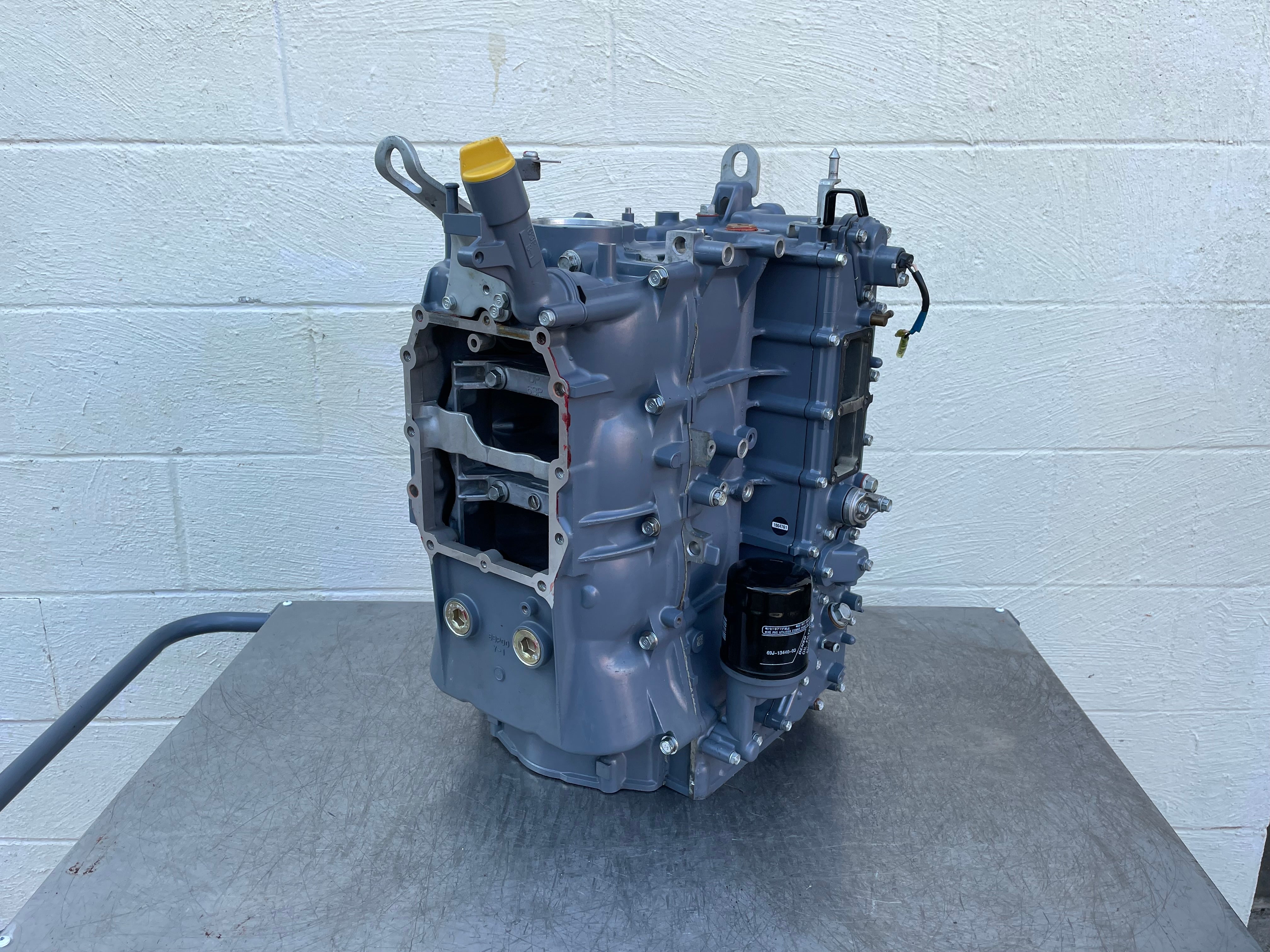 2006 Yamaha F150 150HP 4 Stroke Outboard Crankcase Assembly Empty 63P-W1510-03-1S