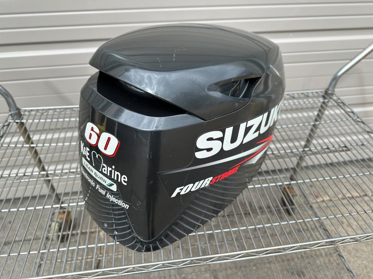 2013 Suzuki 60 HP 4 Stroke Outboard Top Cowling 61400-88804-0EP OEM