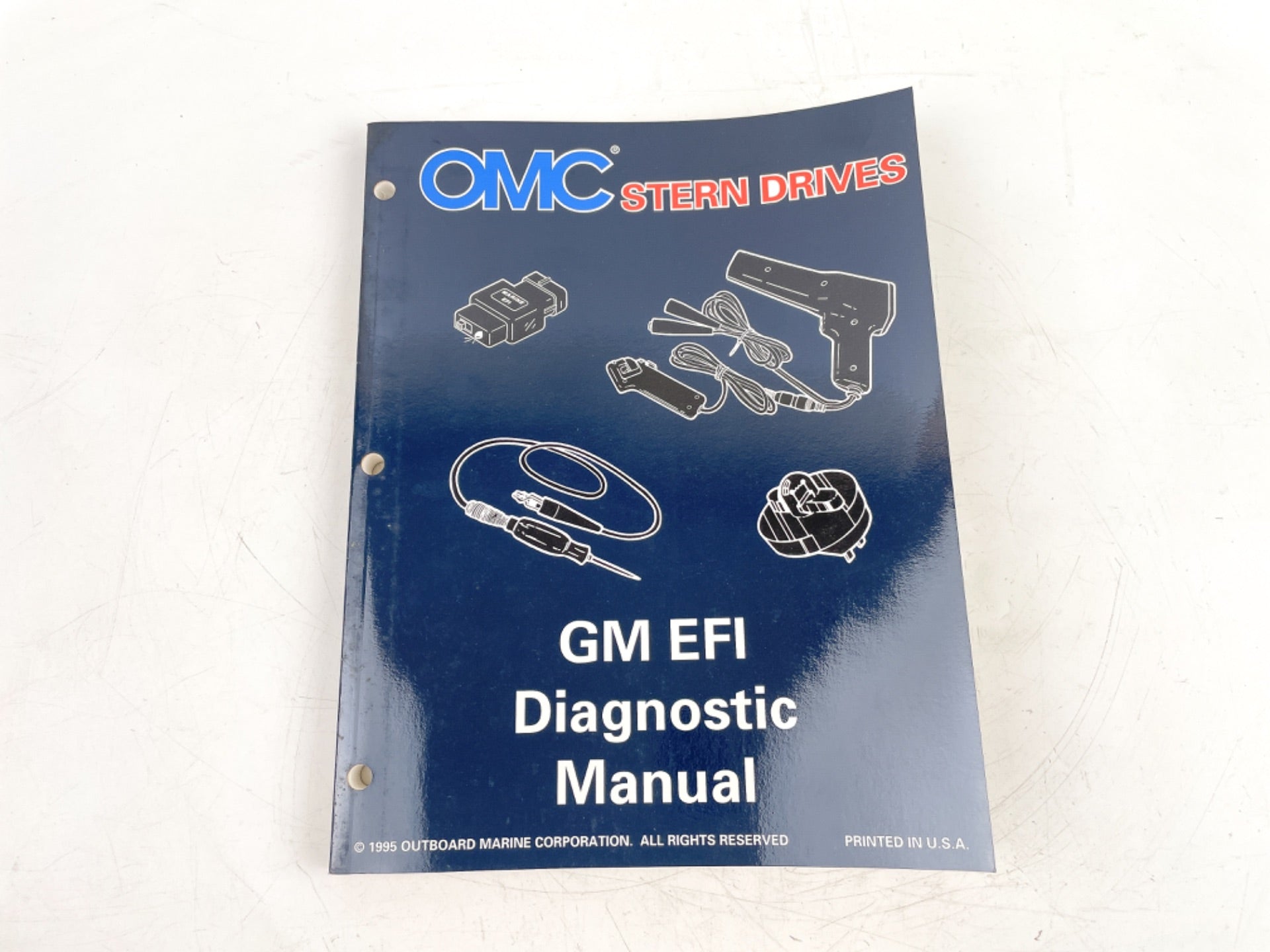 OMC Stern Drive GM EFI Diagnostics Service Repair Manual "NC" 1996 507147