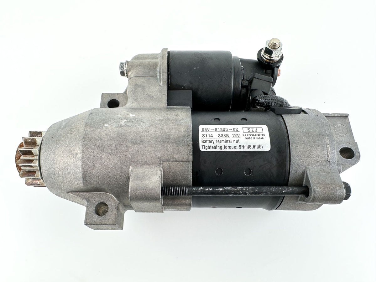 2000 - 2014 Yamaha 115 HP 4 Stroke Outboard Starter Motor 68V-81800-03-00 Tested4 Stroke Outboard Starter Motor 68V-81800-02-00 OEM