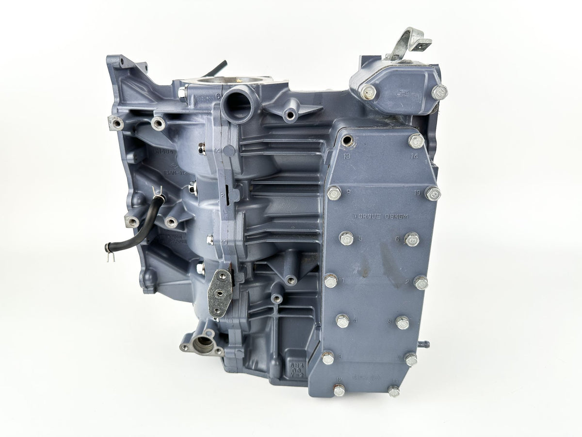 2002 Yamaha 50 HP 2 Stroke Outboard Cylinder Block Crankcase 6H4-15100-13-1S OEM