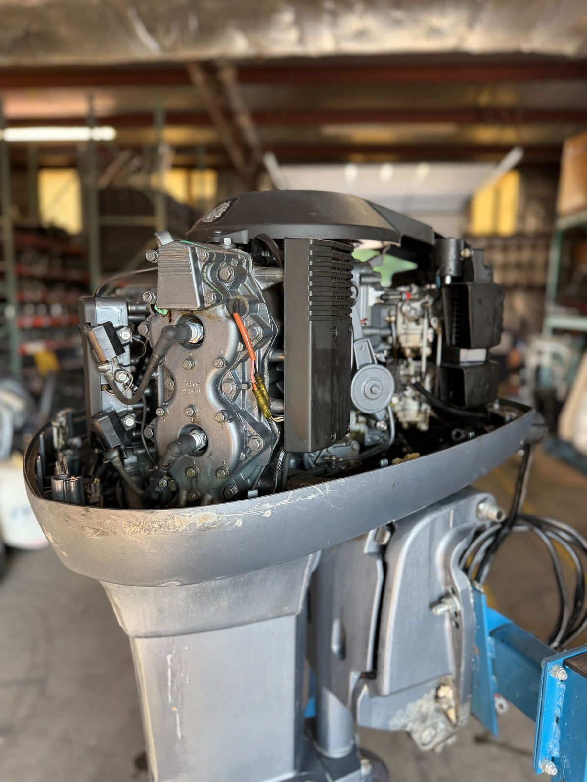 1997 Yamaha 130HP 2 Stroke Outboard Engine Carbureted 25" Shaft