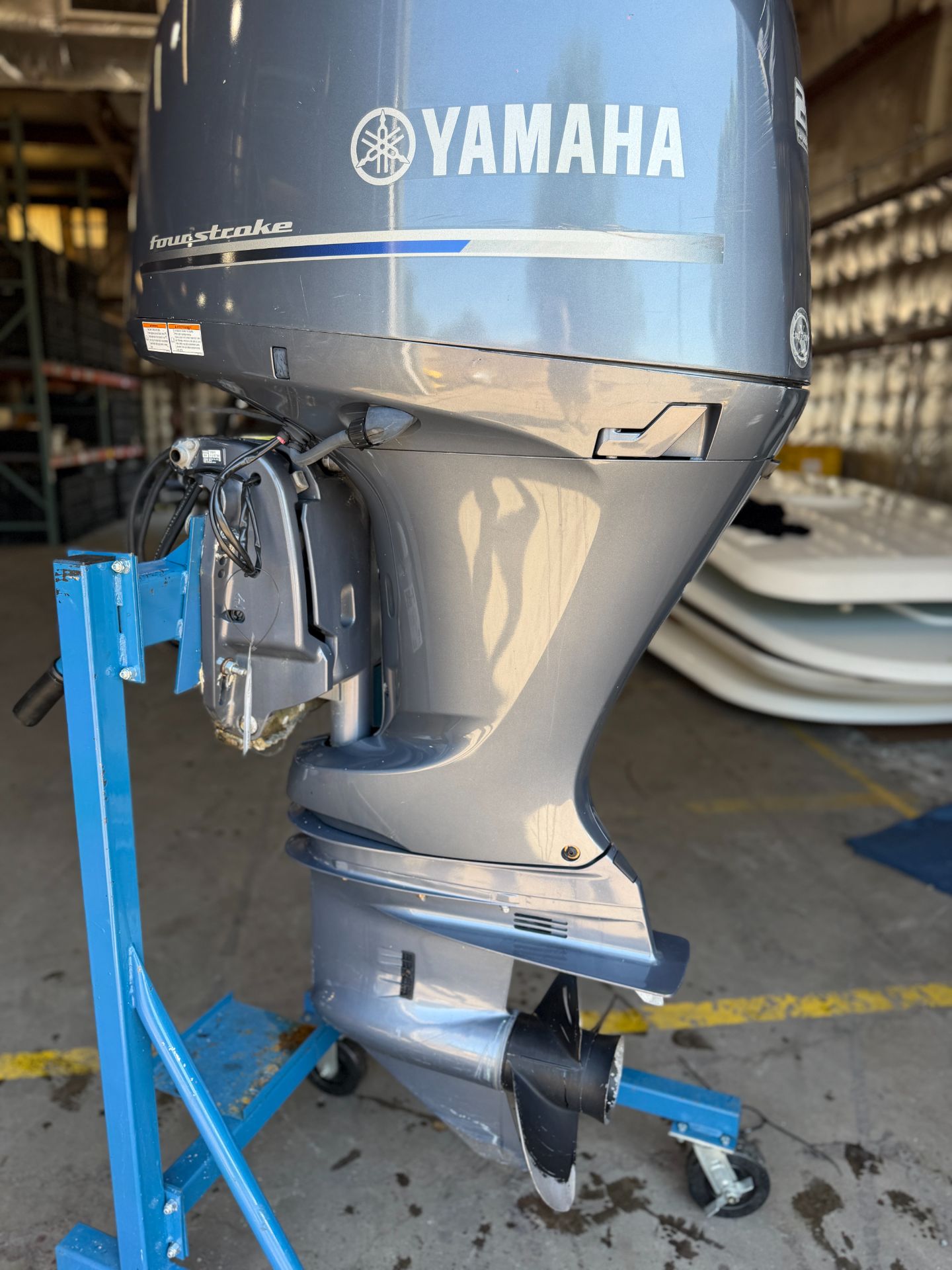 2017 Yamaha F200 200HP I4 4 Stroke Outboard Engine 25" Shaft