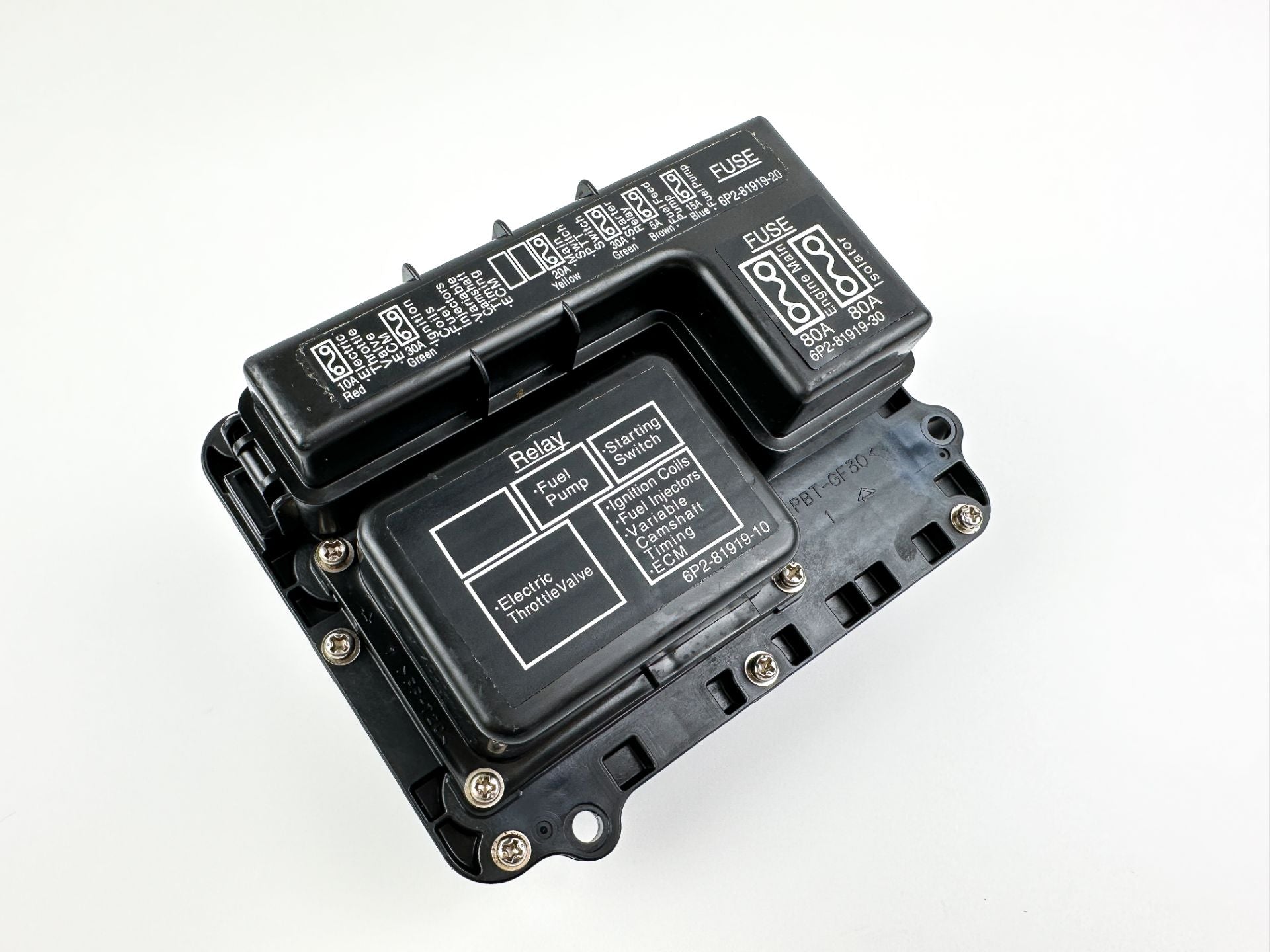 2008 Yamaha 250 HP 4 Stroke Outboard Fuse Box 6P2-82170-00-00 OEM