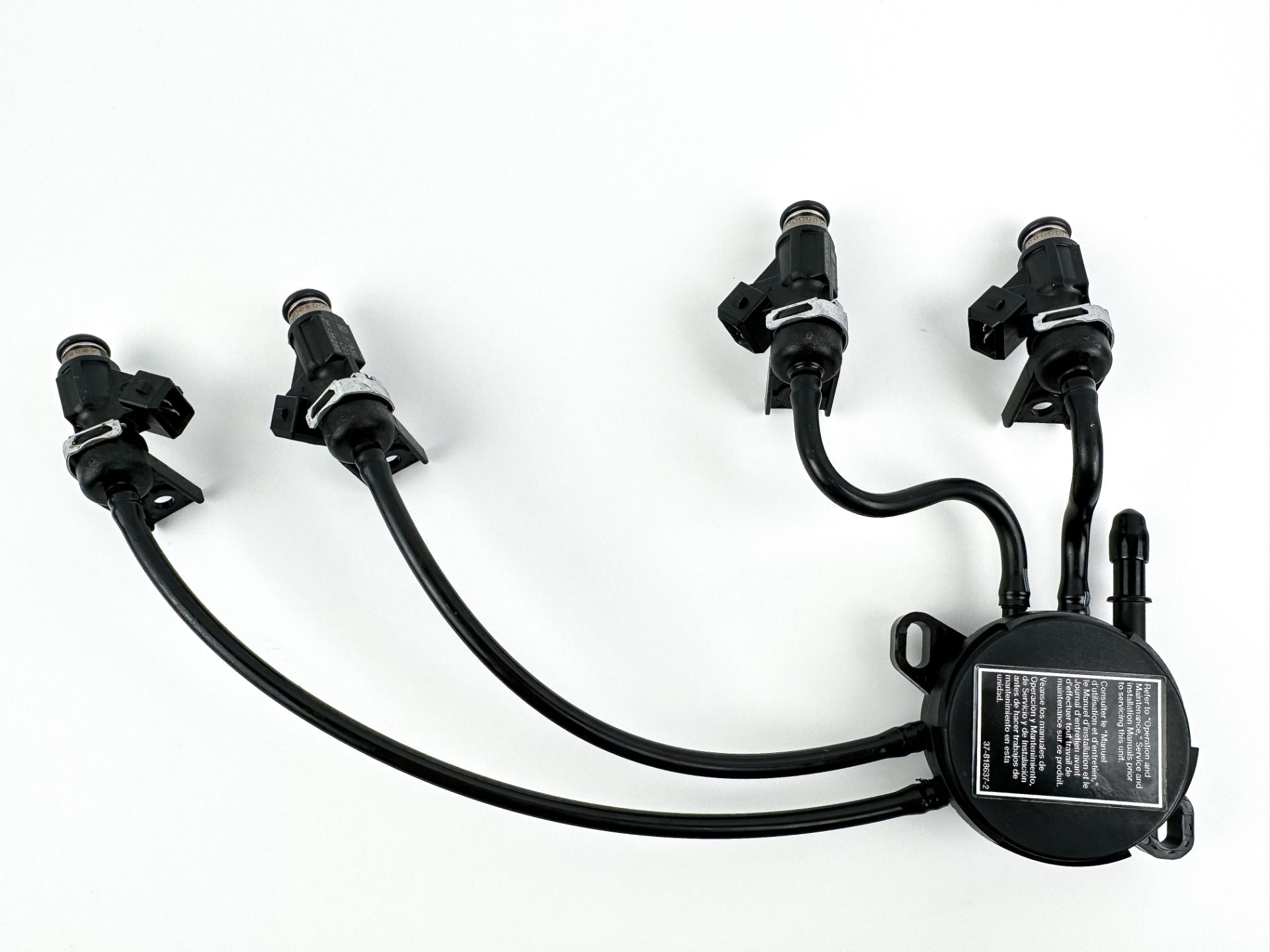 2004 Mercury 60HP EFI Fuel Injectors & TFI System - 892123002 879887T - Cleaned