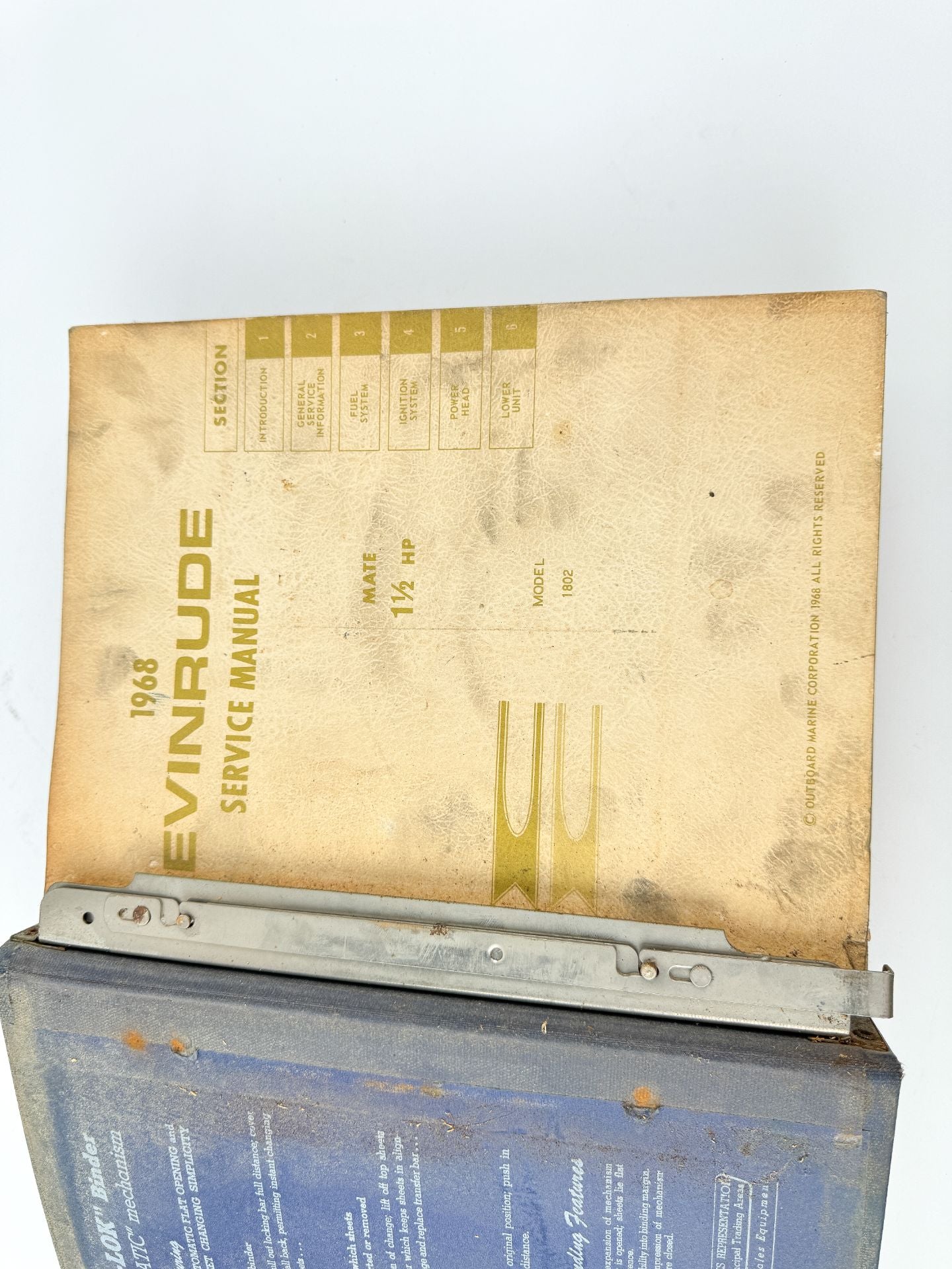 1968 Evinrude Service Manual Book Set