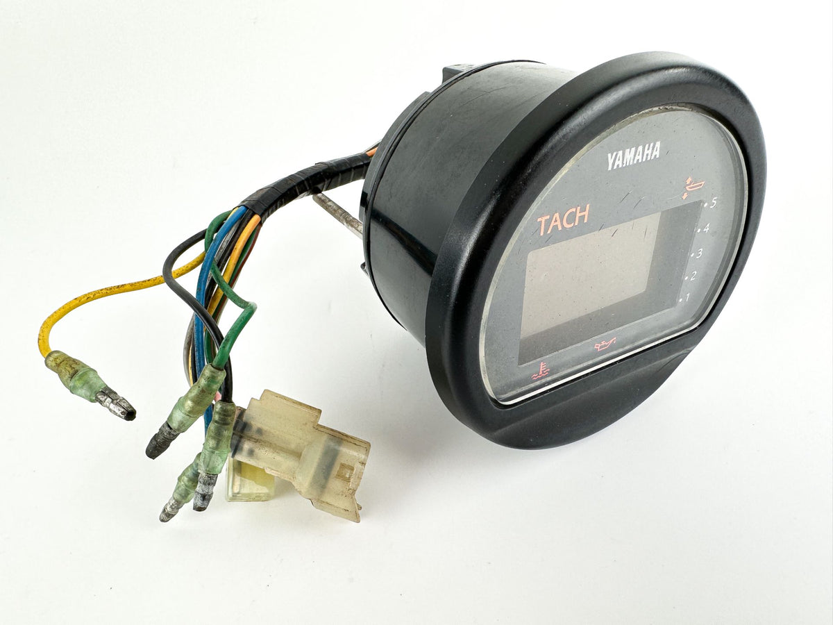 Yamaha Outboard Digital Tachometer Multi-Function Gauge - Repaired & Tested