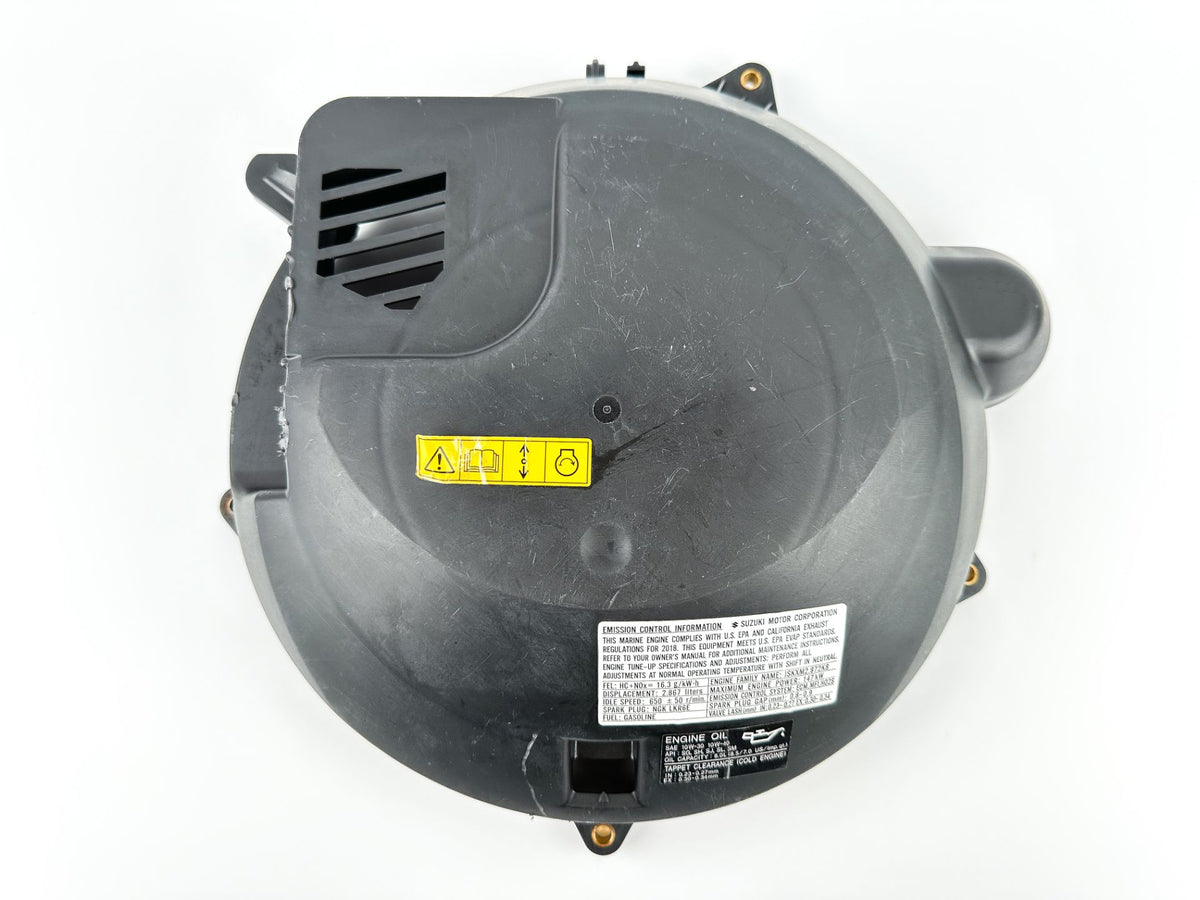 2018 Suzuki 200 HP 4 Stroke Outboard Flywheel Cover 11510-96L00 OEM
